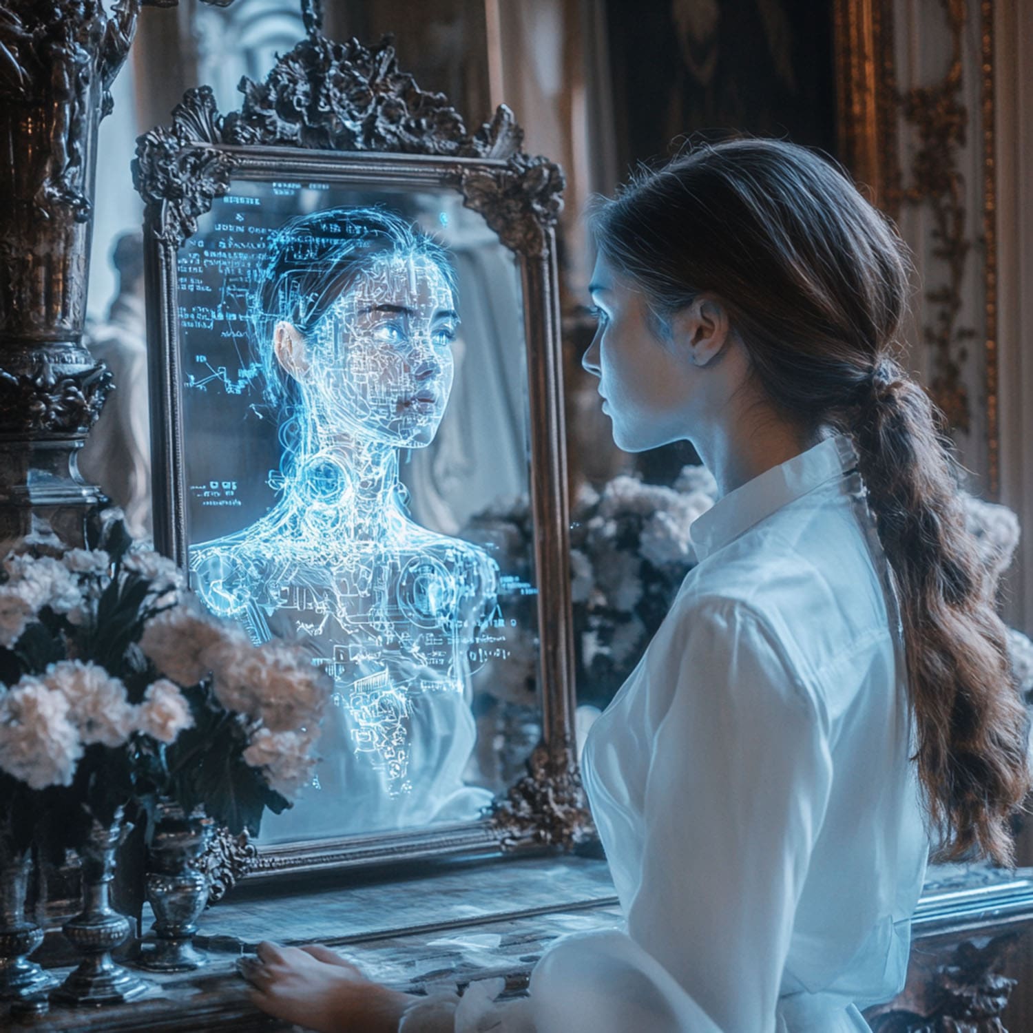 Entretien avec ChatGPT Le futur Quand je te reconnais Eleonora de Gray Runway Magazine 4