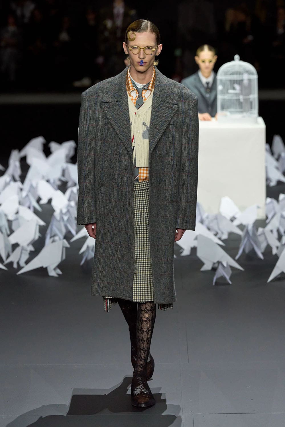 Thom Browne Outono Inverno 2025 2026 Nova York Runway Revista (22)