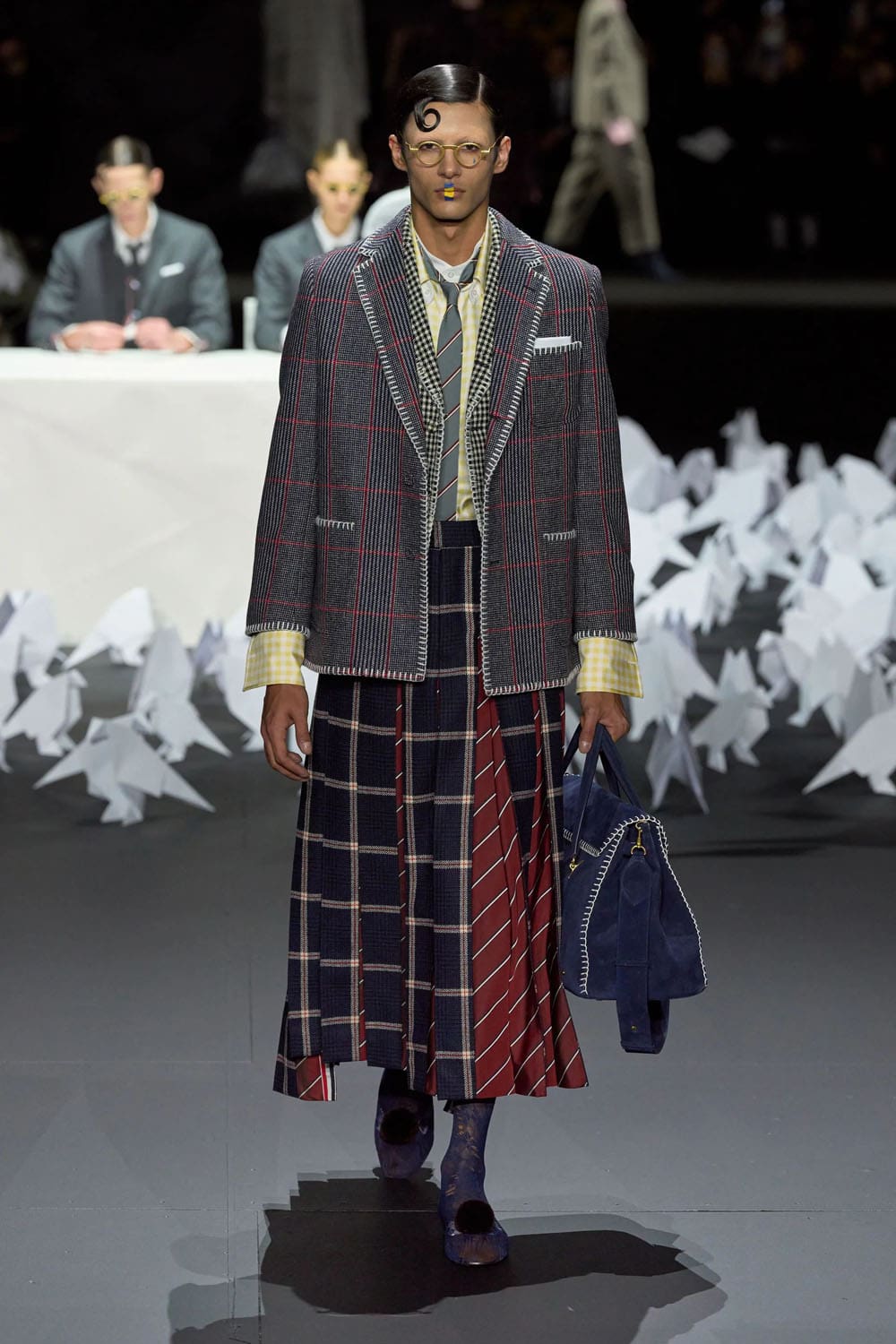 Thom Browne Outono Inverno 2025 2026 Nova York Runway Revista (28)