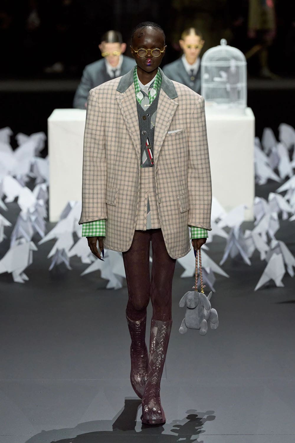 Thom Browne Outono Inverno 2025 2026 Nova York Runway Revista (33)