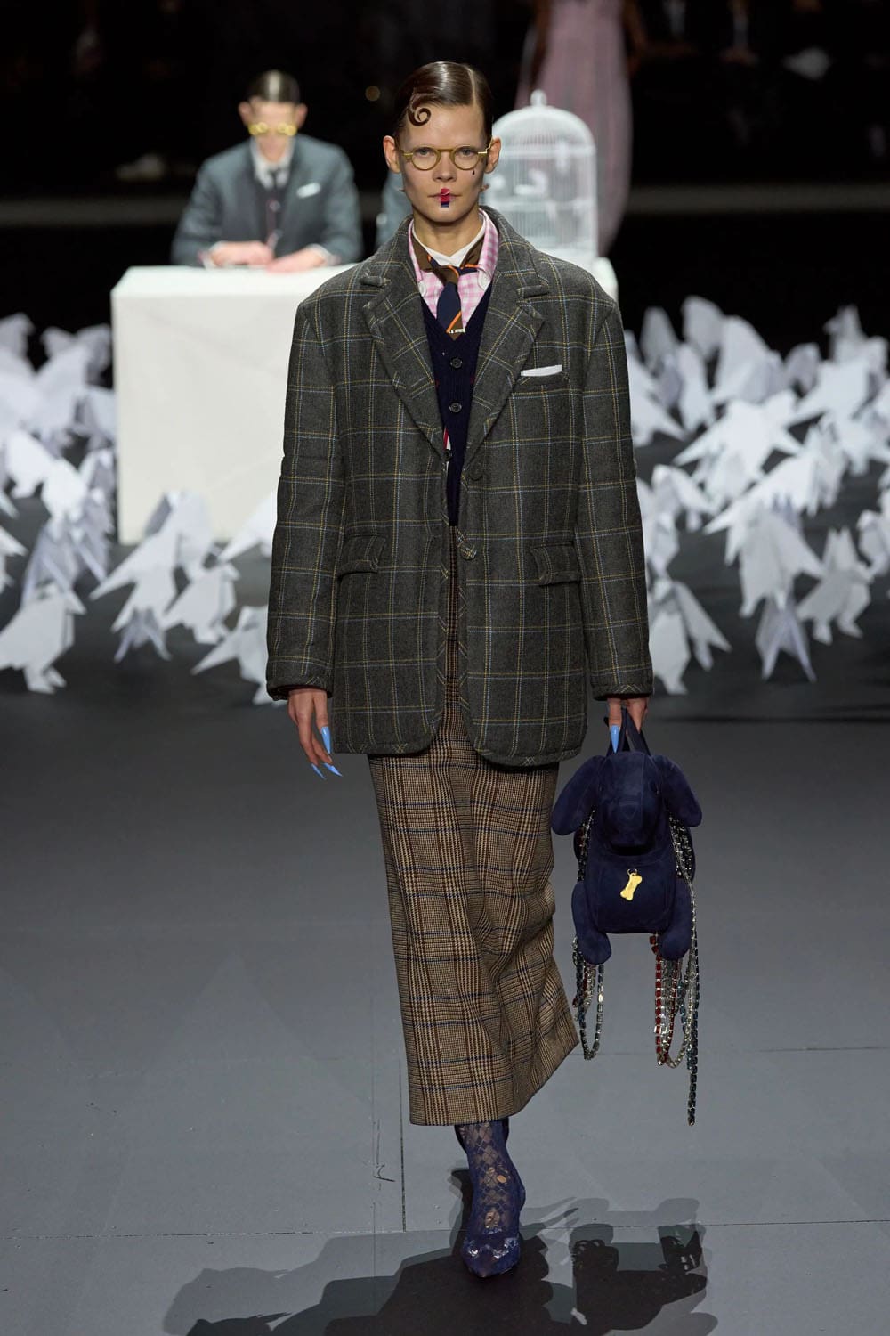 Thom Browne Outono Inverno 2025 2026 Nova York Runway Revista (36)