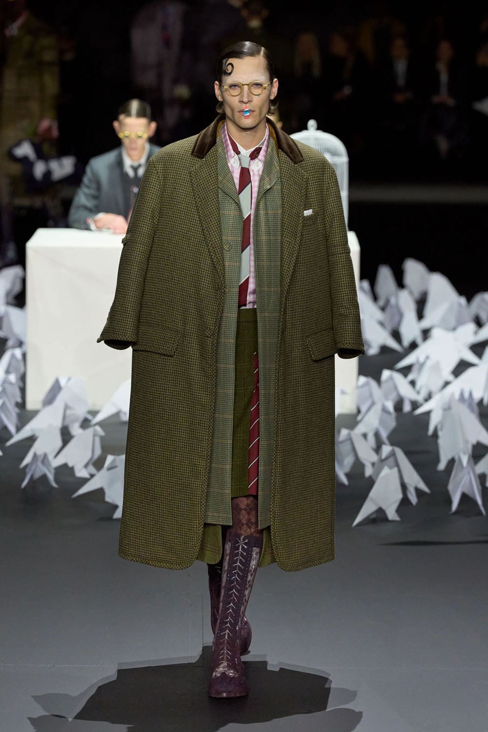Thom Browne Outono Inverno 2025 2026 Nova York Runway Revista (40)