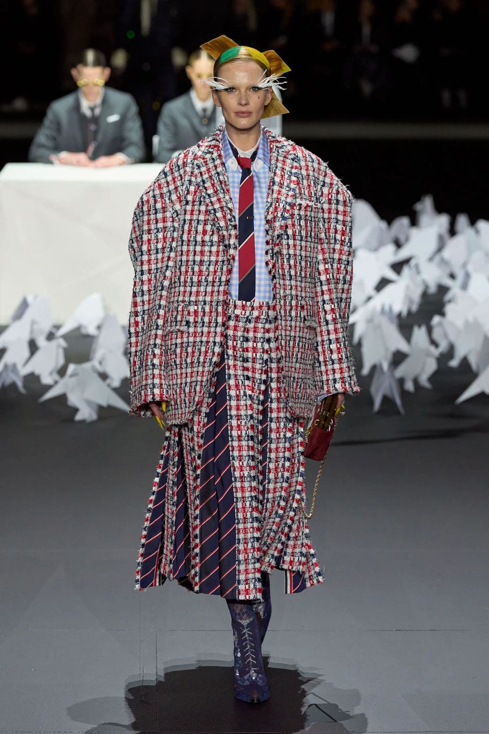 Thom Browne Outono Inverno 2025 2026 Nova York Runway Revista (43)