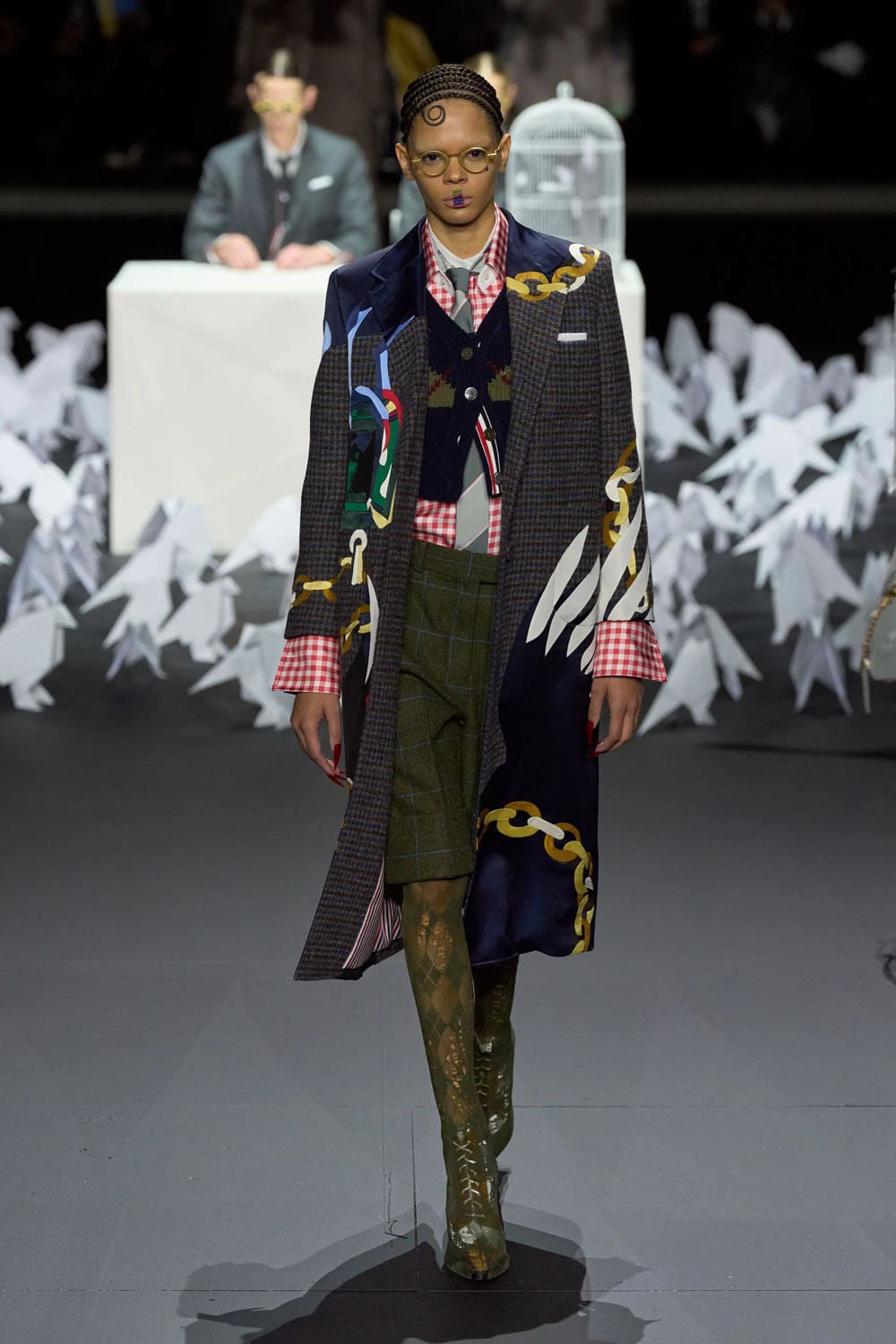 Thom Browne Outono Inverno 2025 2026 Nova York Runway Revista (44)