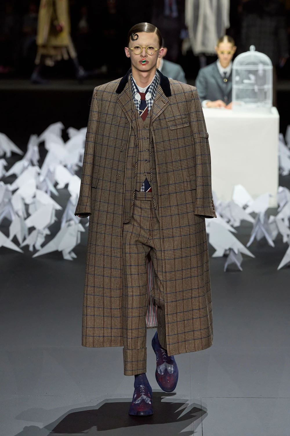 Thom Browne Outono Inverno 2025 2026 Nova York Runway Revista (46)