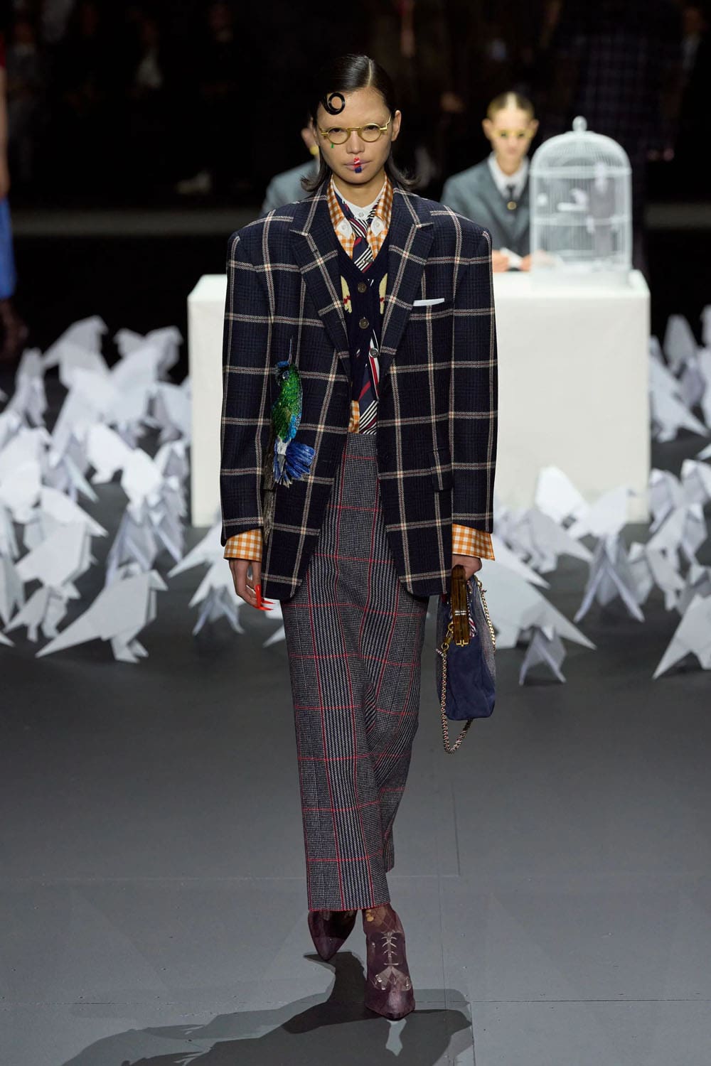 Thom Browne Outono Inverno 2025 2026 Nova York Runway Revista (48)