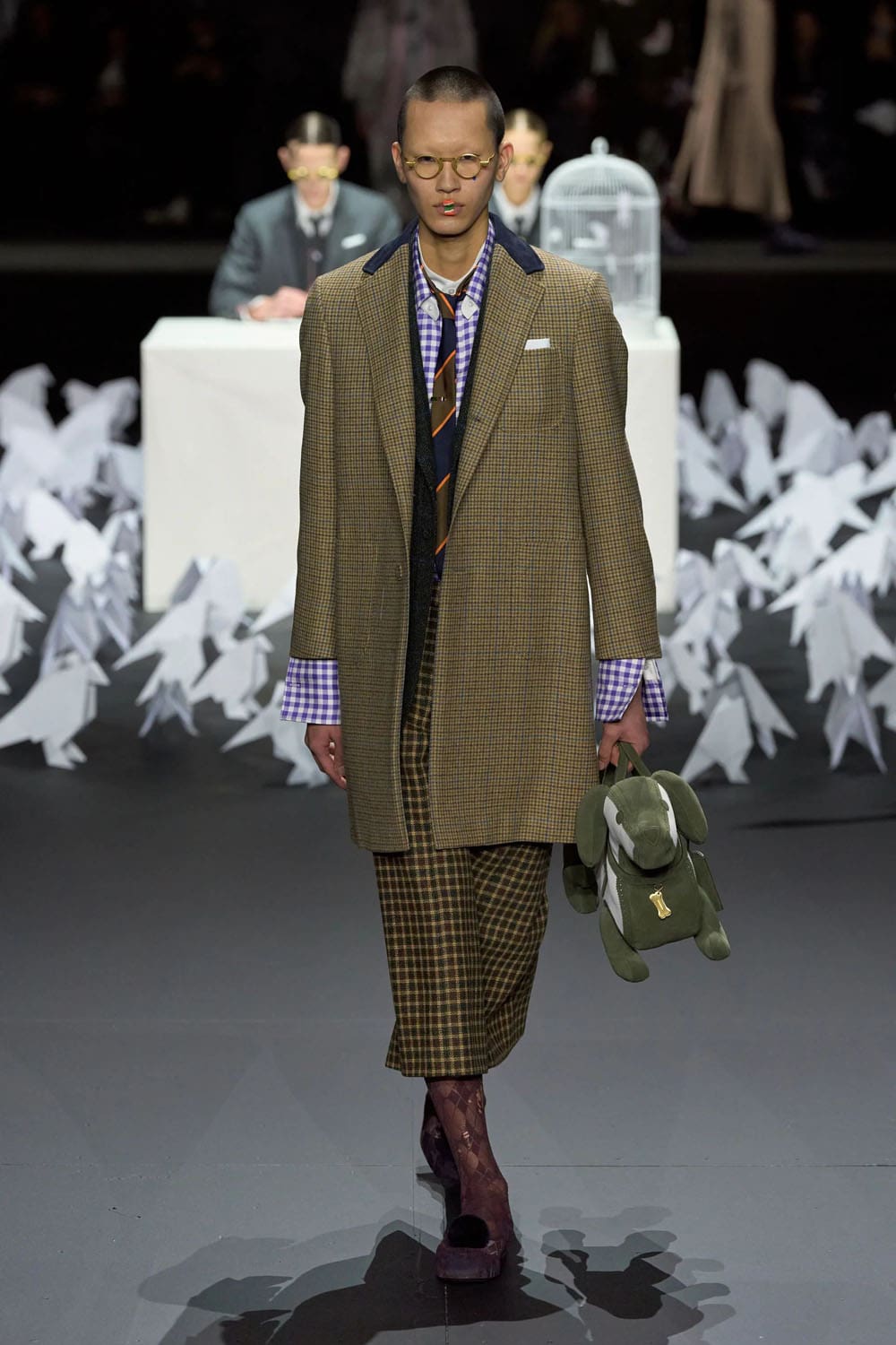 Thom Browne Outono Inverno 2025 2026 Nova York Runway Revista (52)