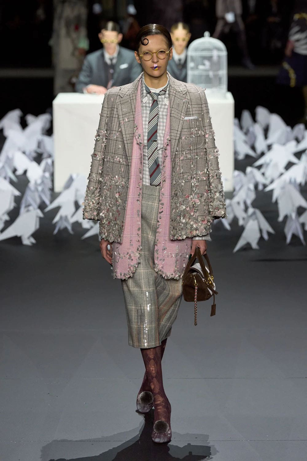 Thom Browne Outono Inverno 2025 2026 Nova York Runway Revista (55)