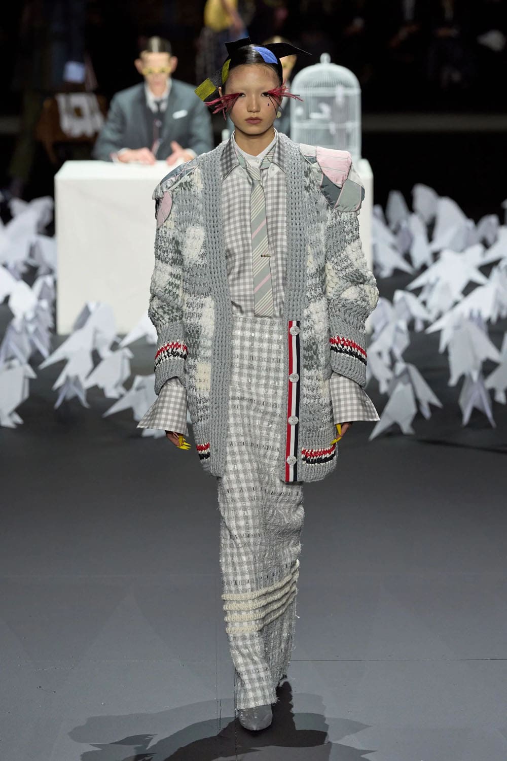 Thom Browne Outono Inverno 2025 2026 Nova York Runway Revista (56)