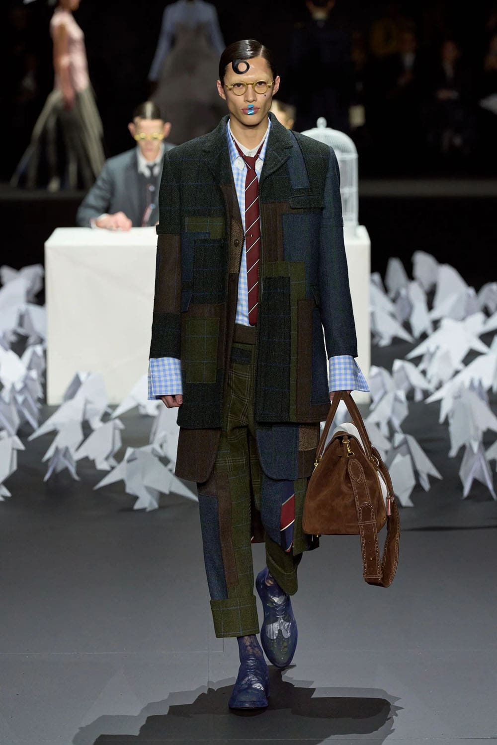 Thom Browne Outono Inverno 2025 2026 Nova York Runway Revista (58)