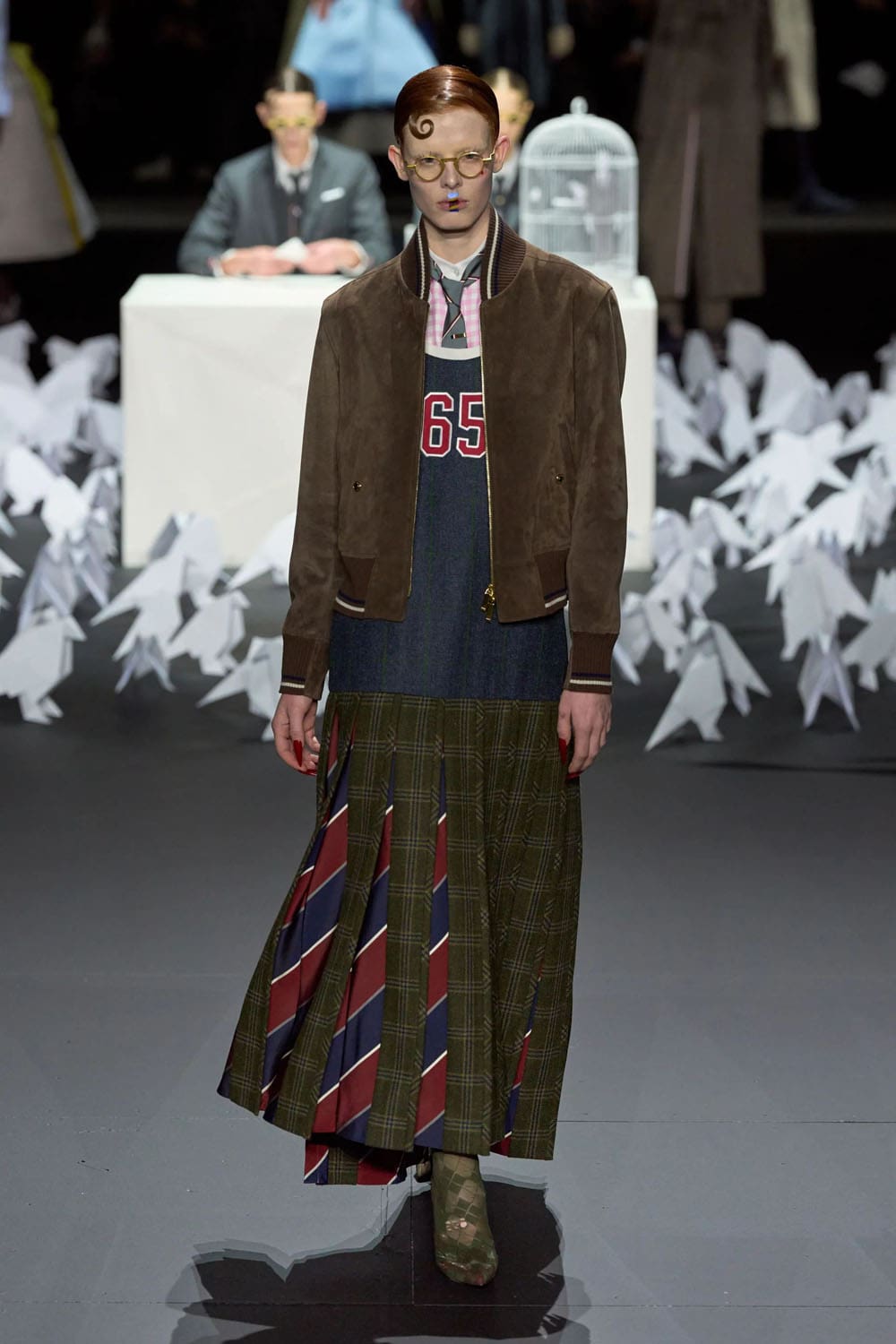 Thom Browne Outono Inverno 2025 2026 Nova York Runway Revista (59)