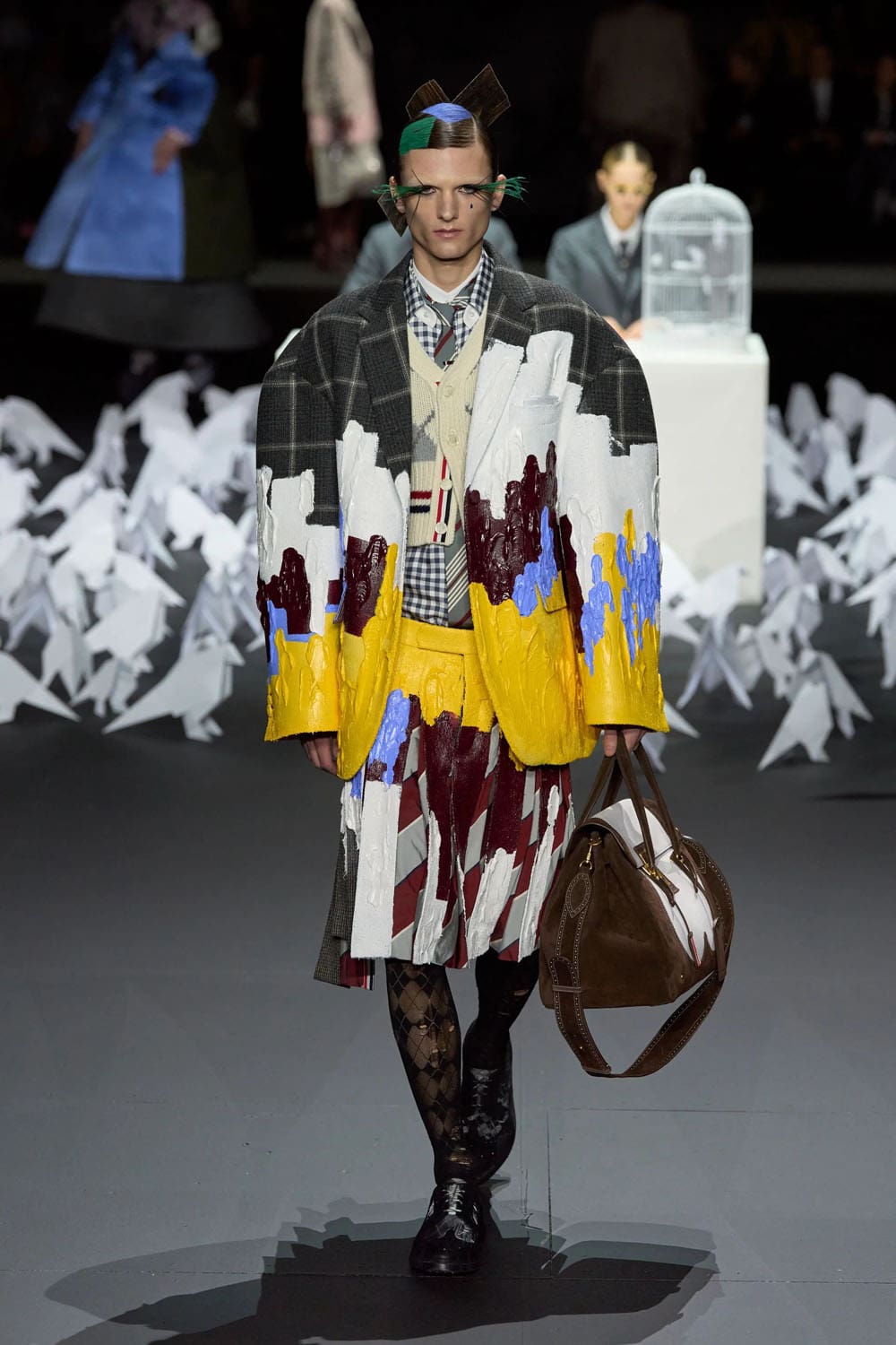 Thom Browne Outono Inverno 2025 2026 Nova York Runway Revista (60)
