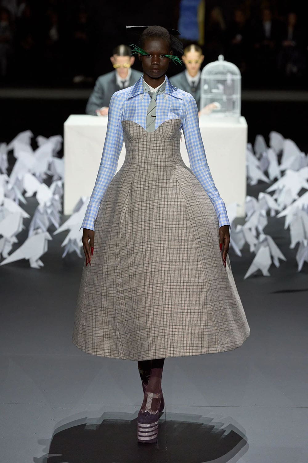 Thom Browne Outono Inverno 2025 2026 Nova York Runway Revista (61)