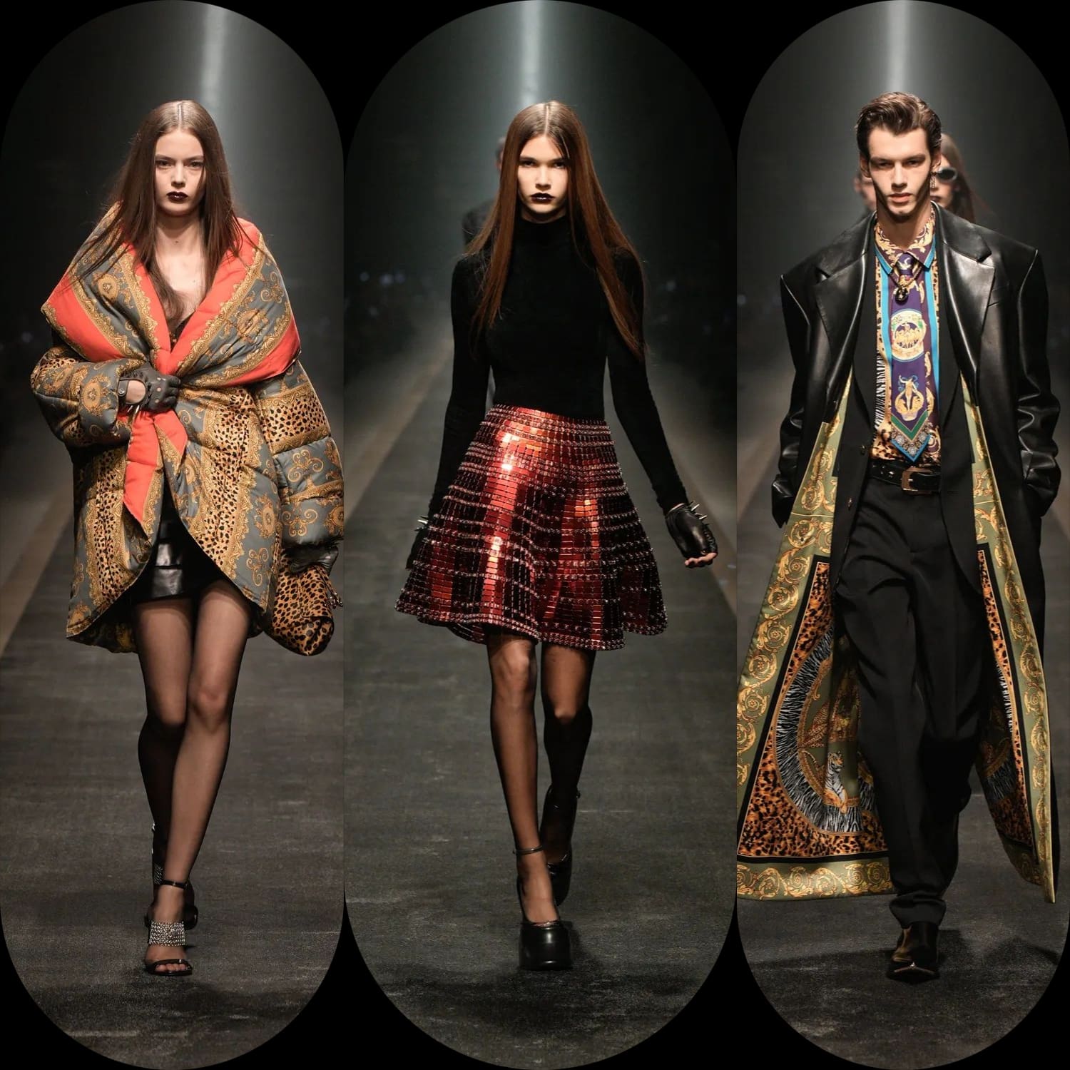 1 Versace Autunno Inverno 2025 2026 Runway Magazine