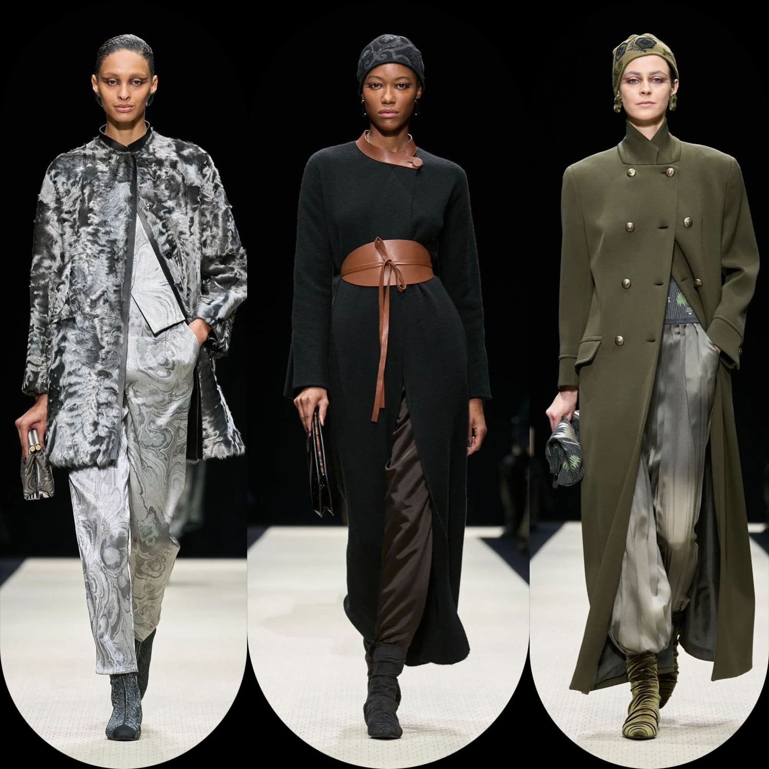 2 Giorgio Armani Outono Inverno 2025 2026 Feminino Runway revista