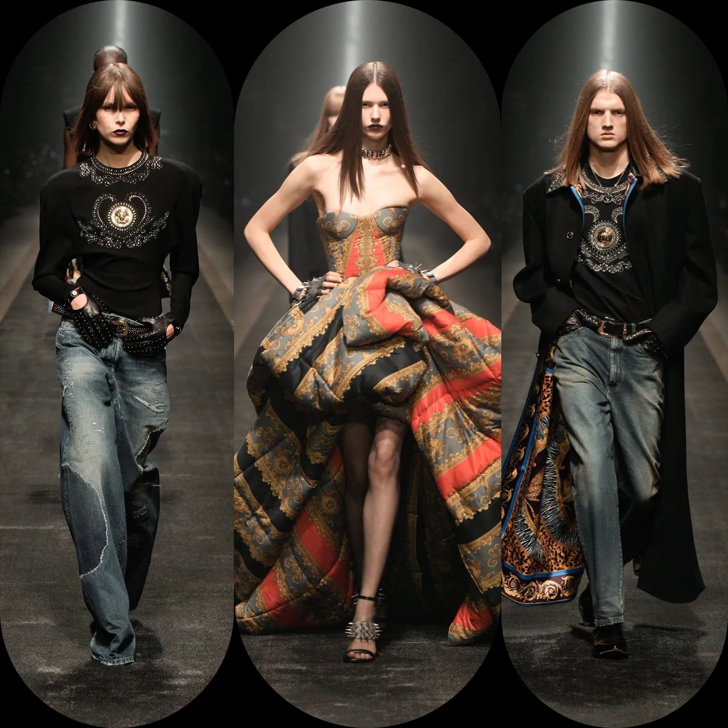 2 Versace Autunno Inverno 2025 2026 Runway Magazine
