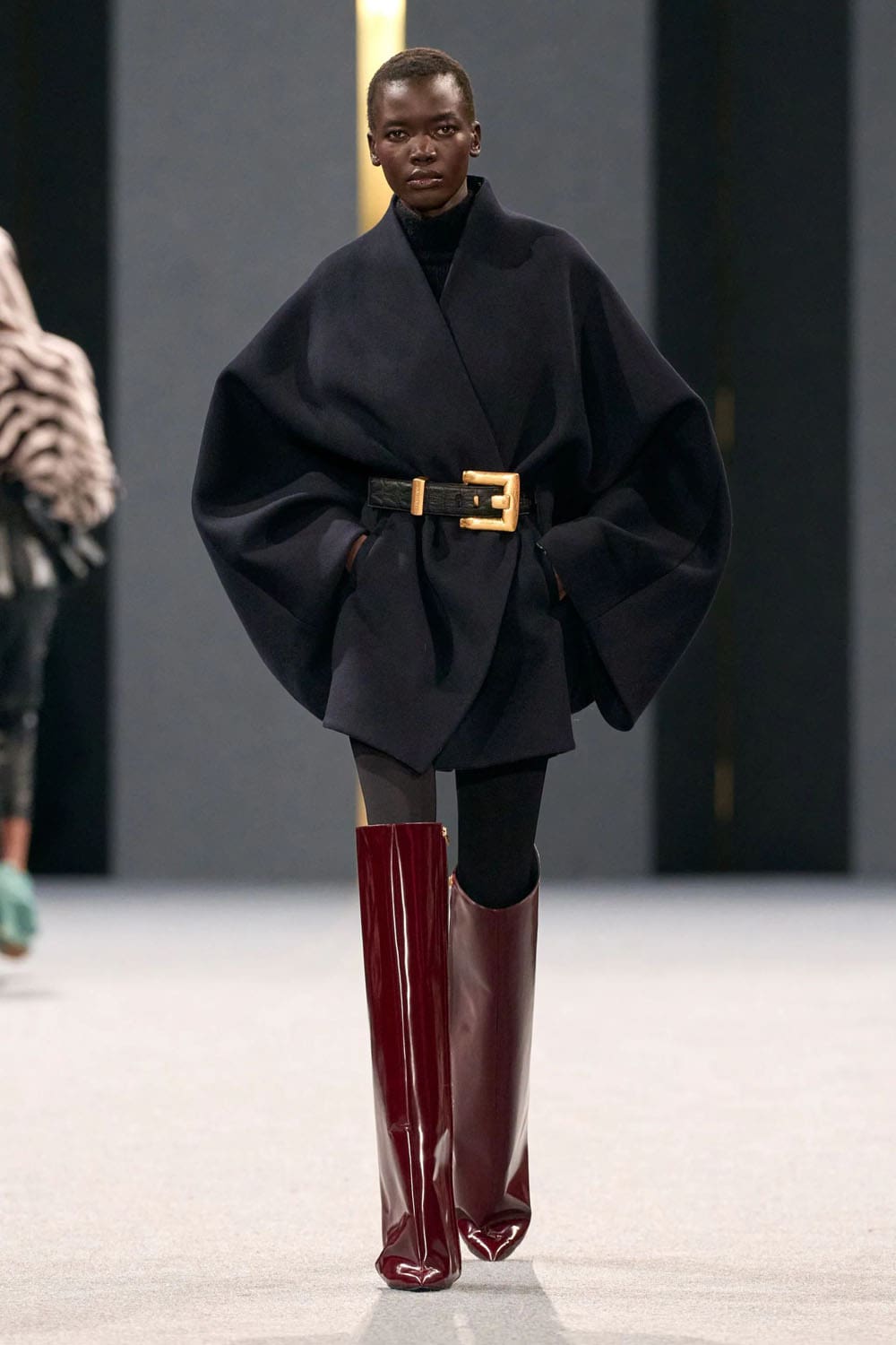 Balmain Herbst Winter 2025 2026 Runway Magazin (46)