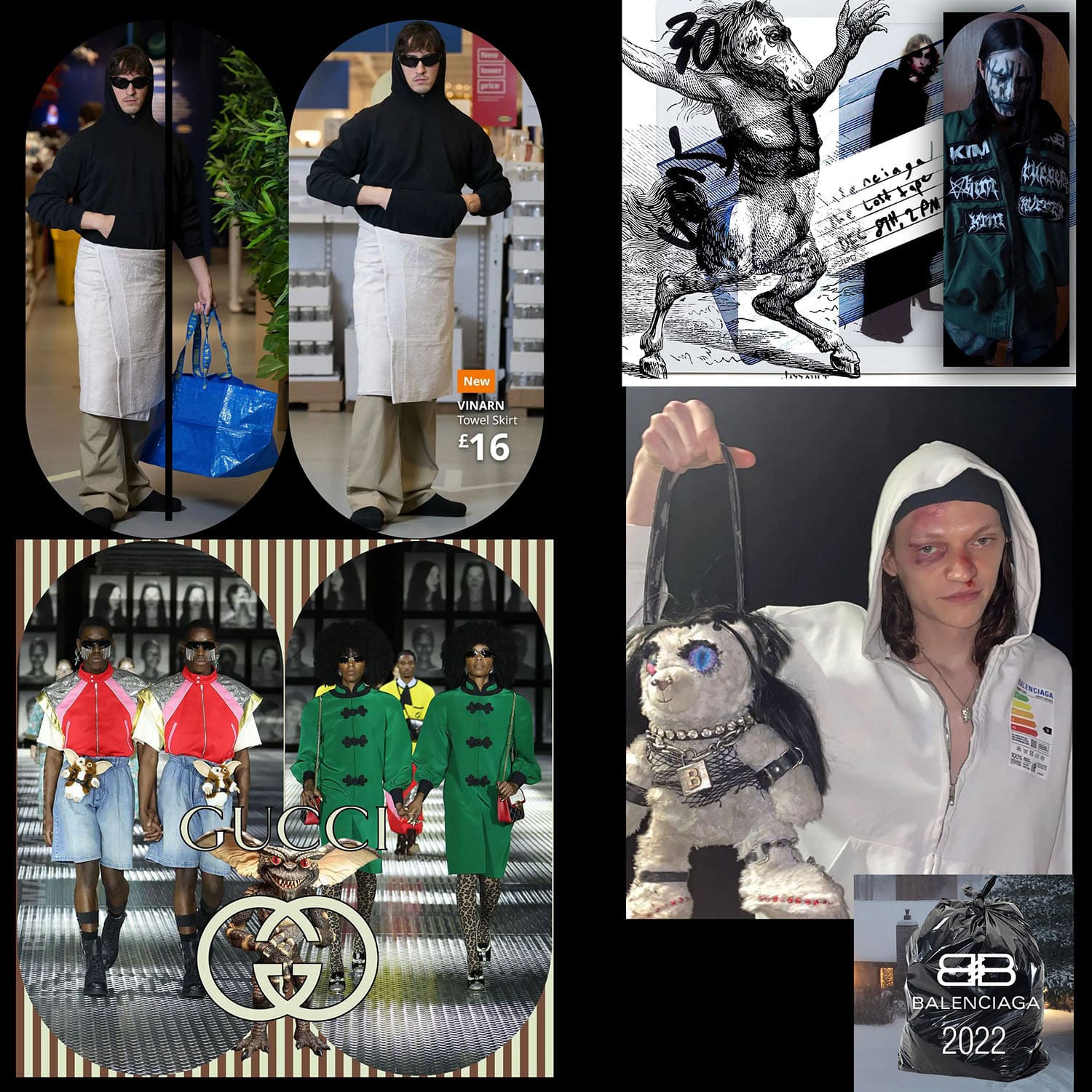 Demna chez Gucci Il est temps de sortir les poubelles 3