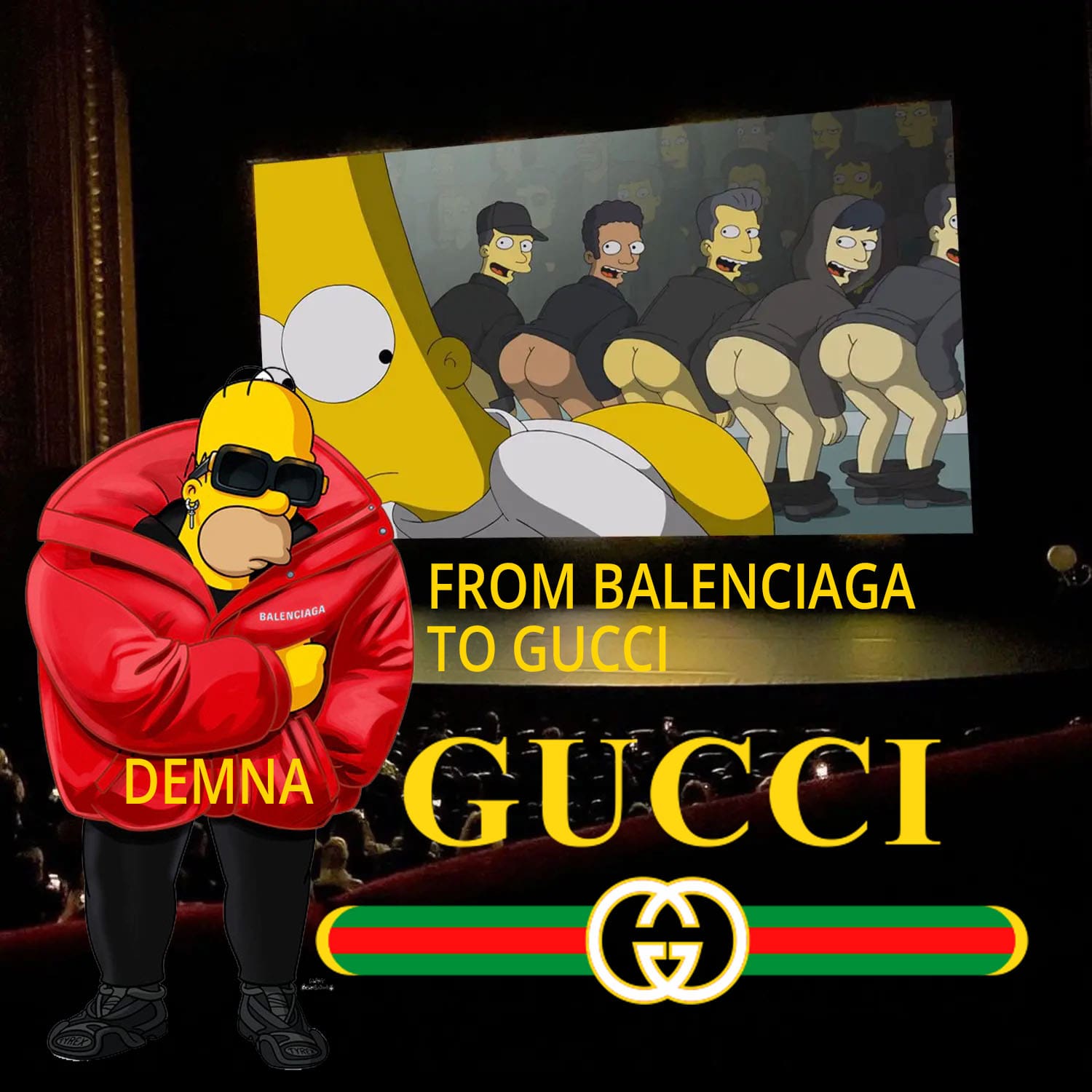 Demna chez Gucci Il est temps de sortir les poubelles