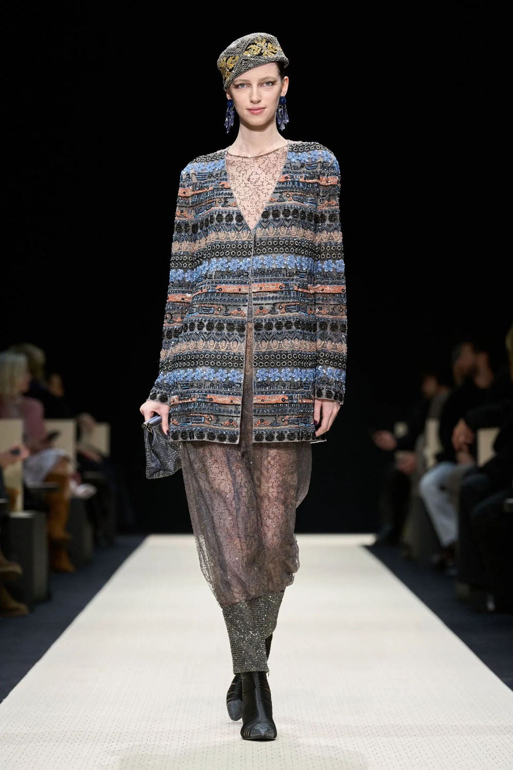 Giorgio Armani Outono Inverno 2025 2026 Feminino Runway Revista (58)