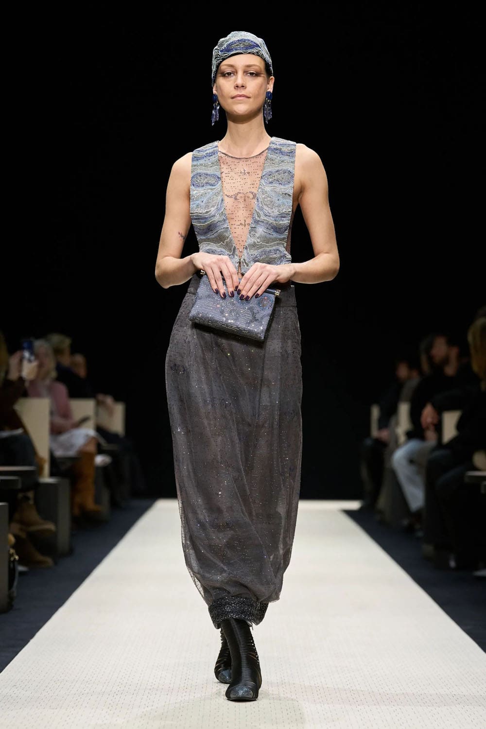 Giorgio Armani Outono Inverno 2025 2026 Feminino Runway Revista (65)