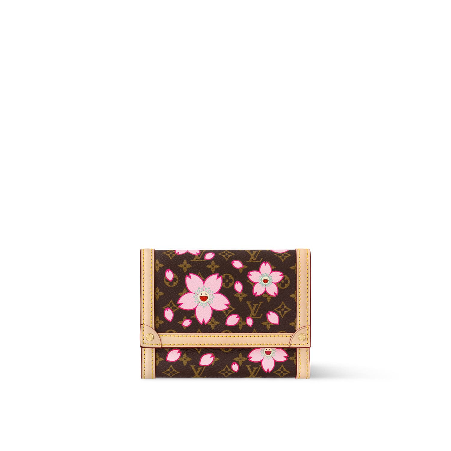 LVxTM VICTORINE TRUNK SAKURA MARROM