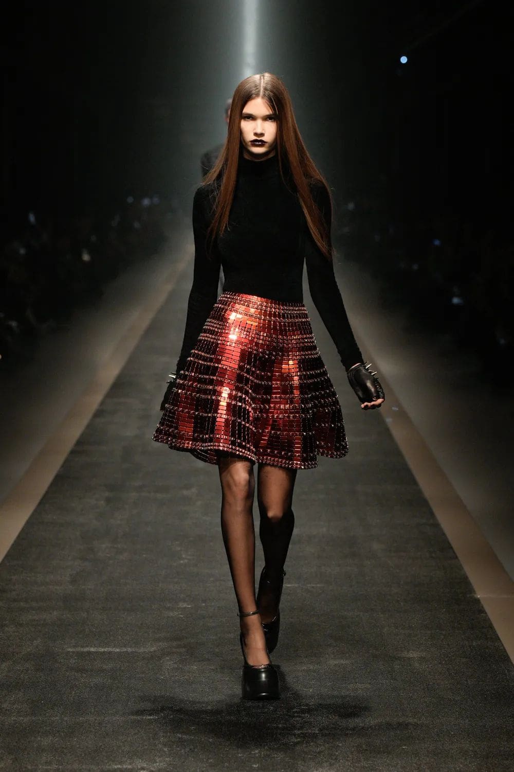 Versace Autunno Inverno 2025 2026 Runway Magazine (53)
