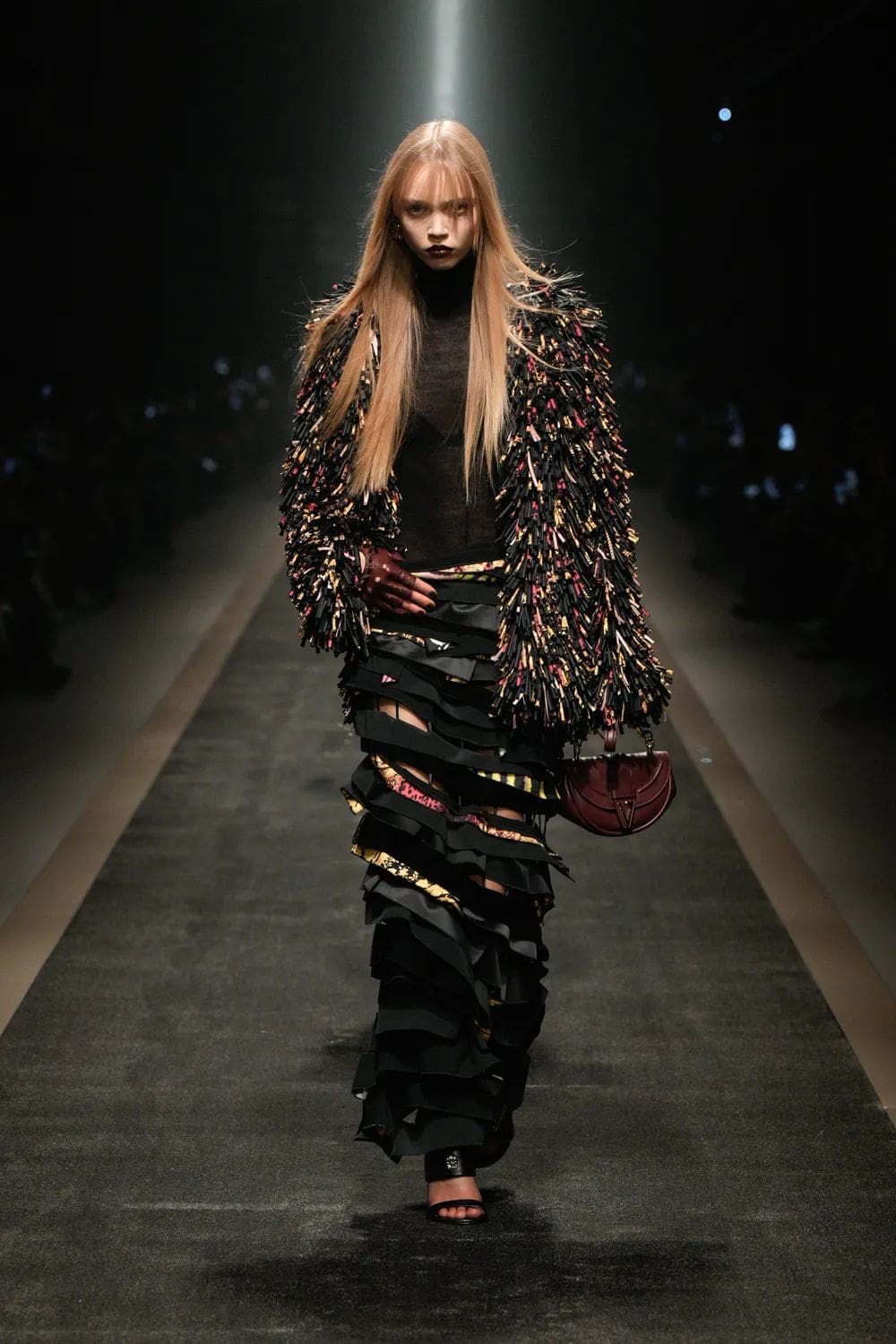 Versace Autunno Inverno 2025 2026 Runway Magazine (58)
