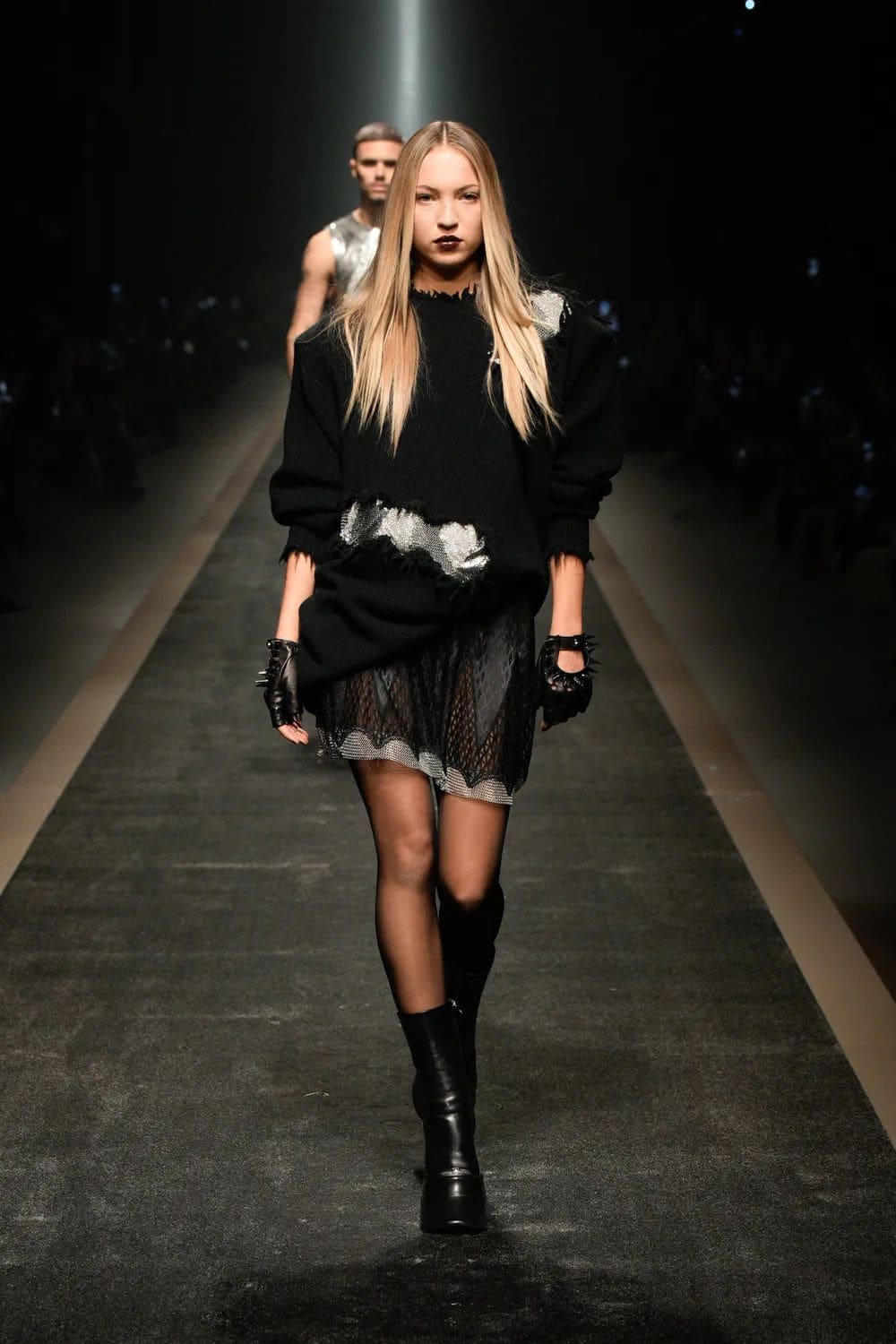 Versace Autunno Inverno 2025 2026 Runway Magazine (64)