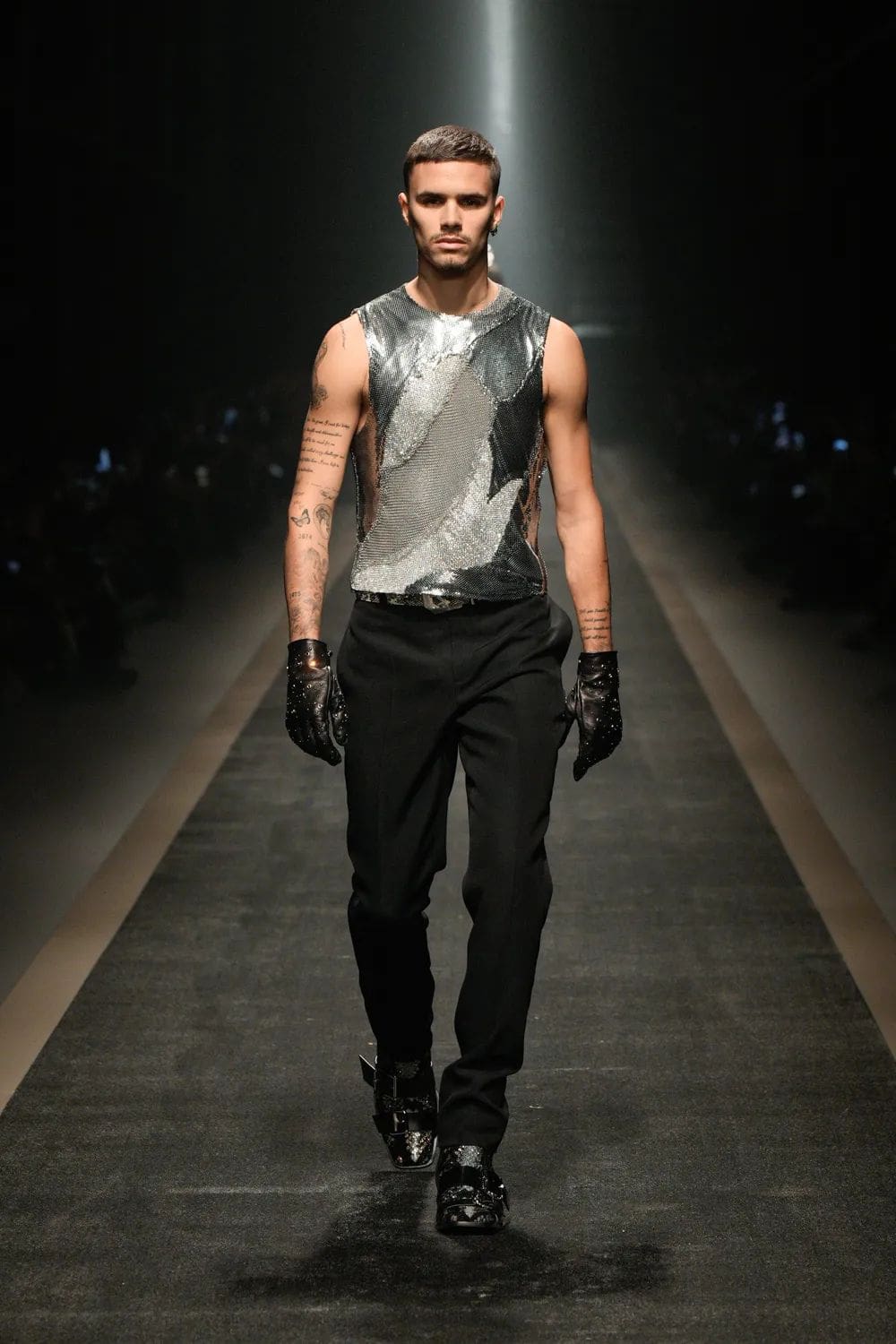 Versace Autunno Inverno 2025 2026 Runway Magazine (65)