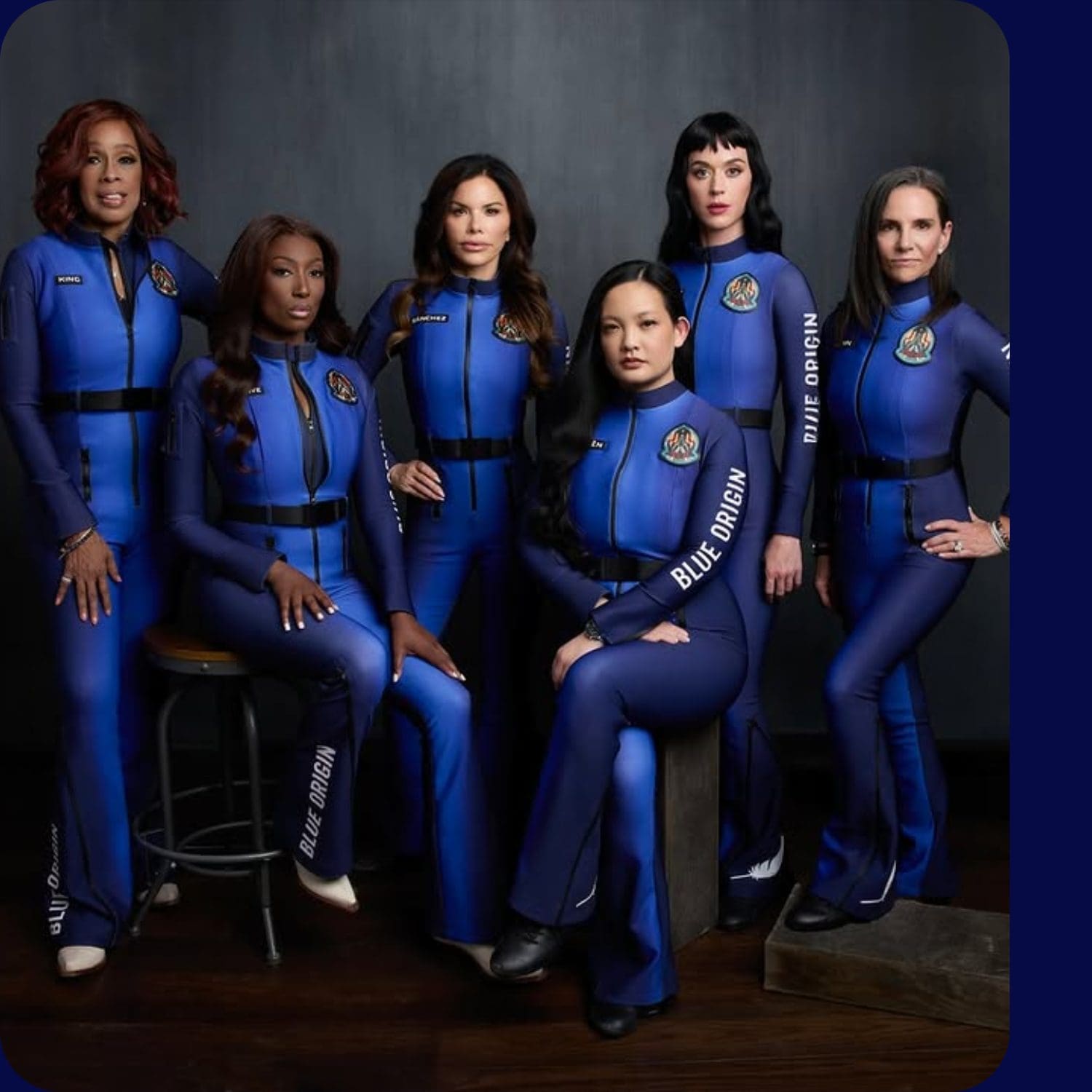 02 Vol entièrement féminin Glam Voyage Blue Origin's NS 31