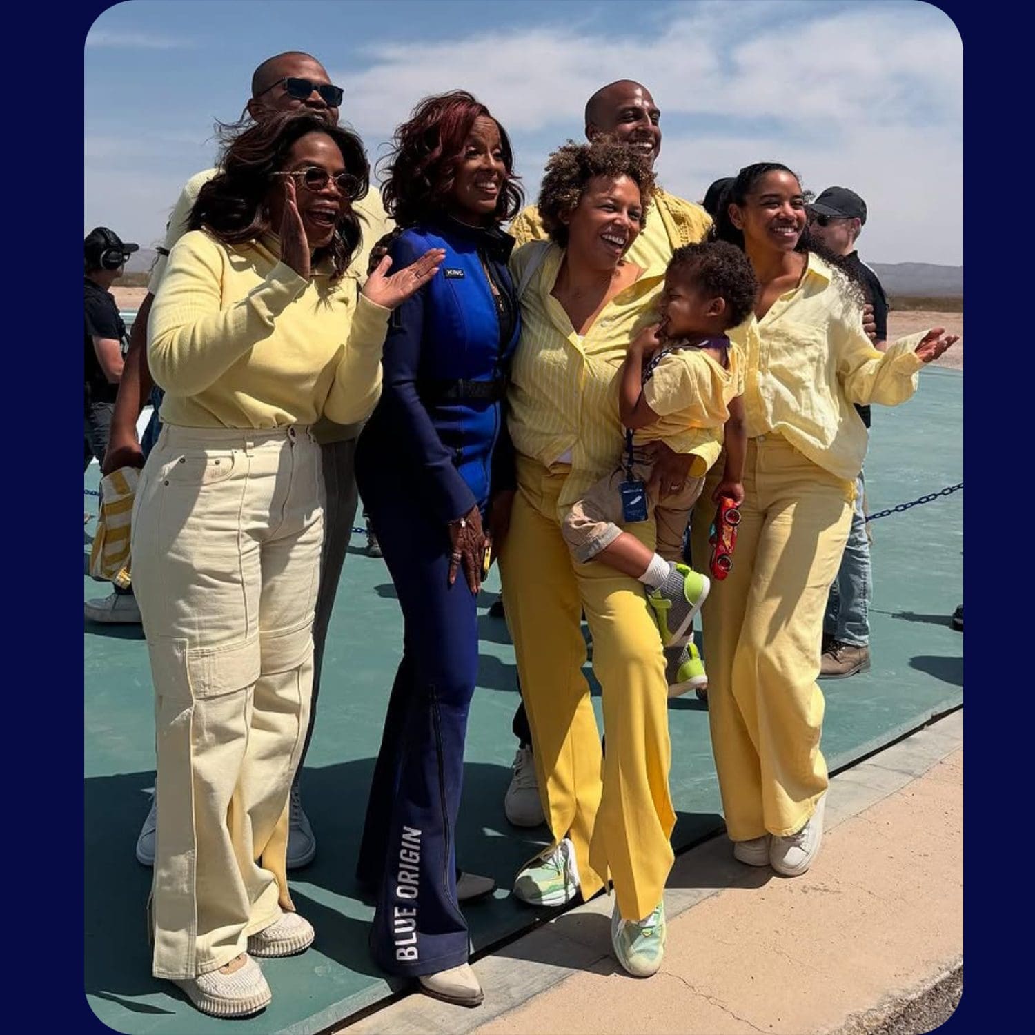 03 Vol entièrement féminin Glam Voyage Blue Origin's NS 31