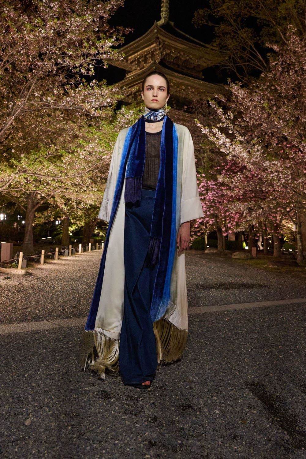 Dior осень 2025 Киото Runway Журнал (14)