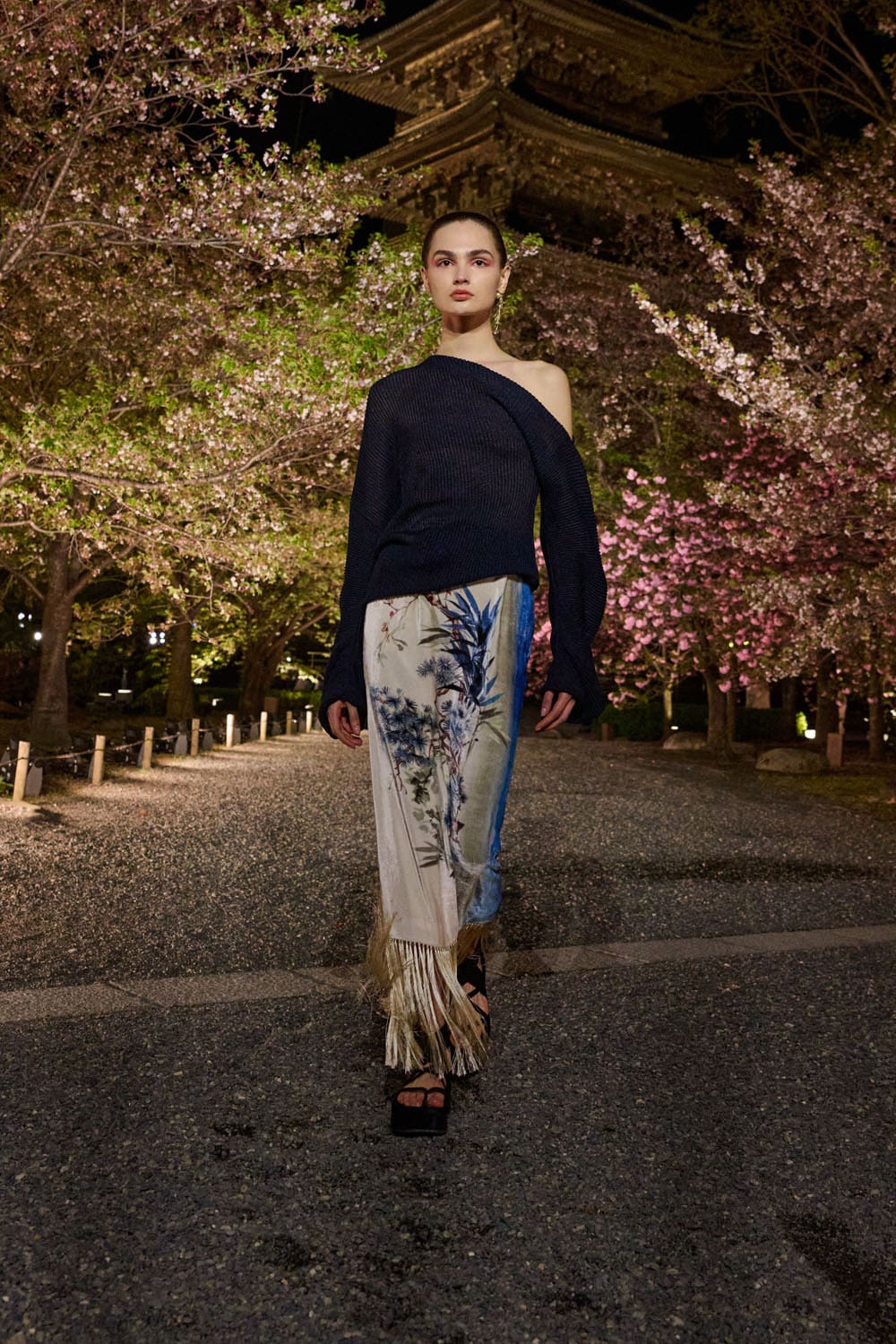 Dior осень 2025 Киото Runway Журнал (15)