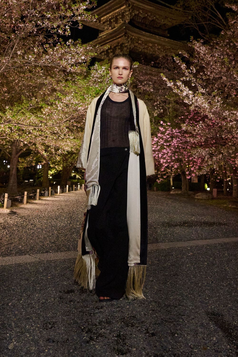 Dior осень 2025 Киото Runway Журнал (53)