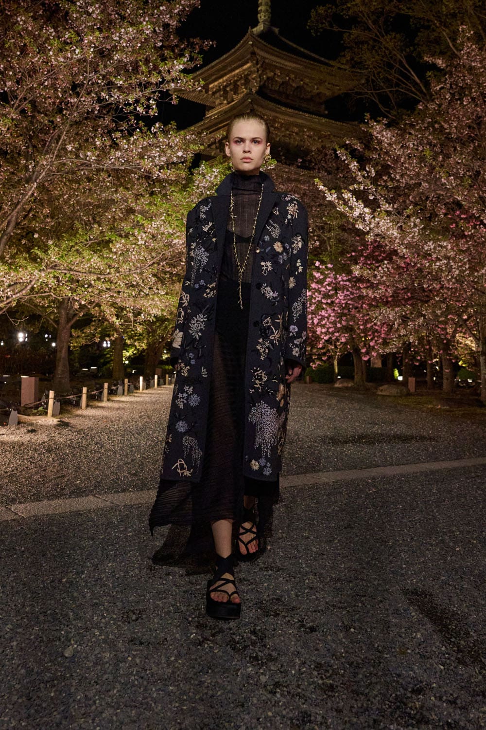 Dior осень 2025 Киото Runway Журнал (55)