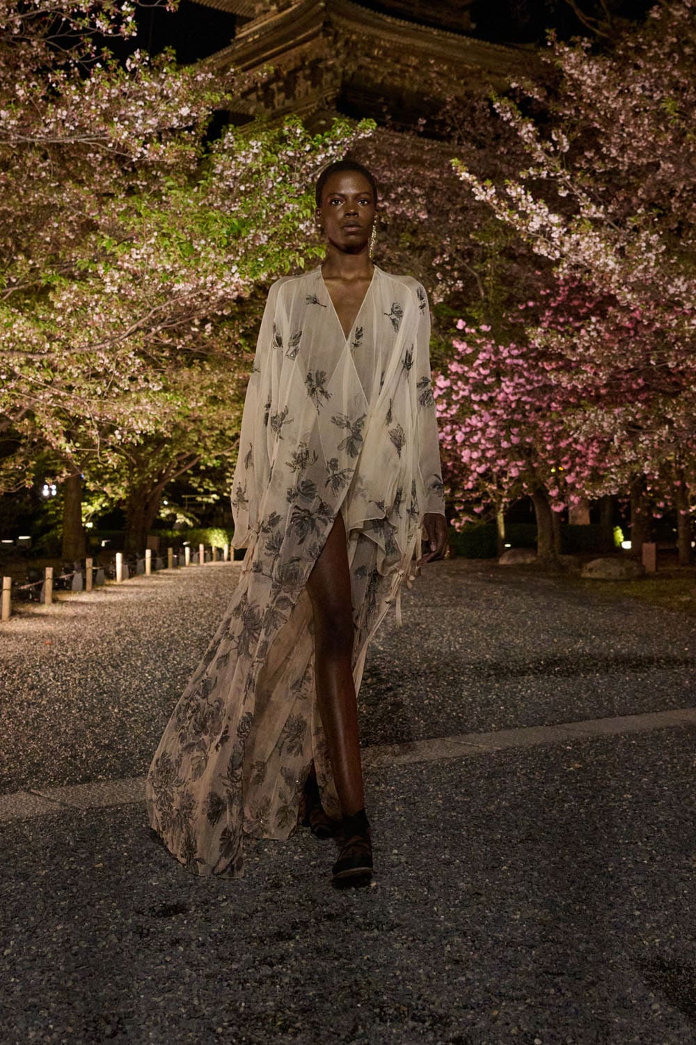Dior осень 2025 Киото Runway Журнал (59)