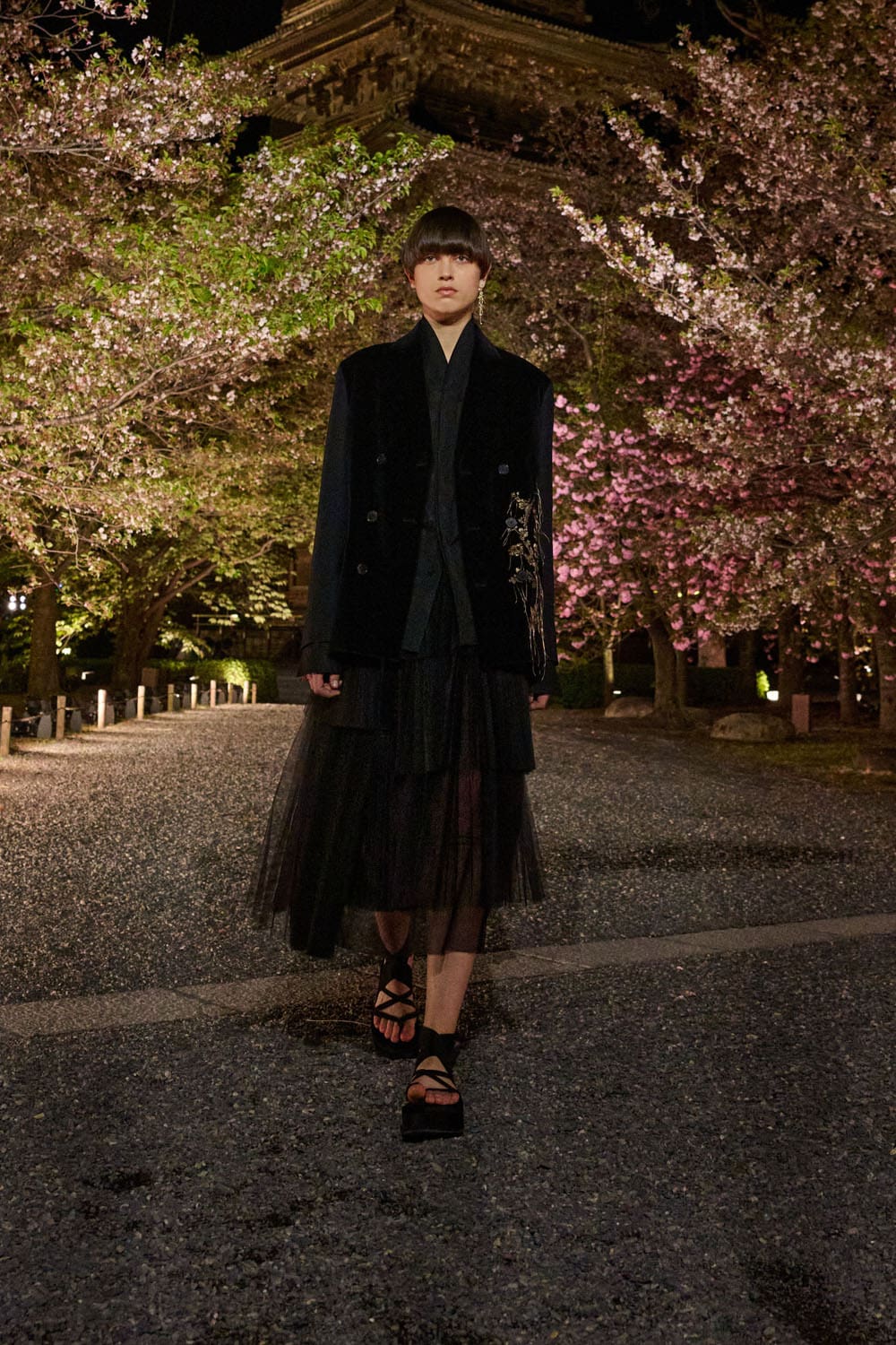 Dior осень 2025 Киото Runway Журнал (61)