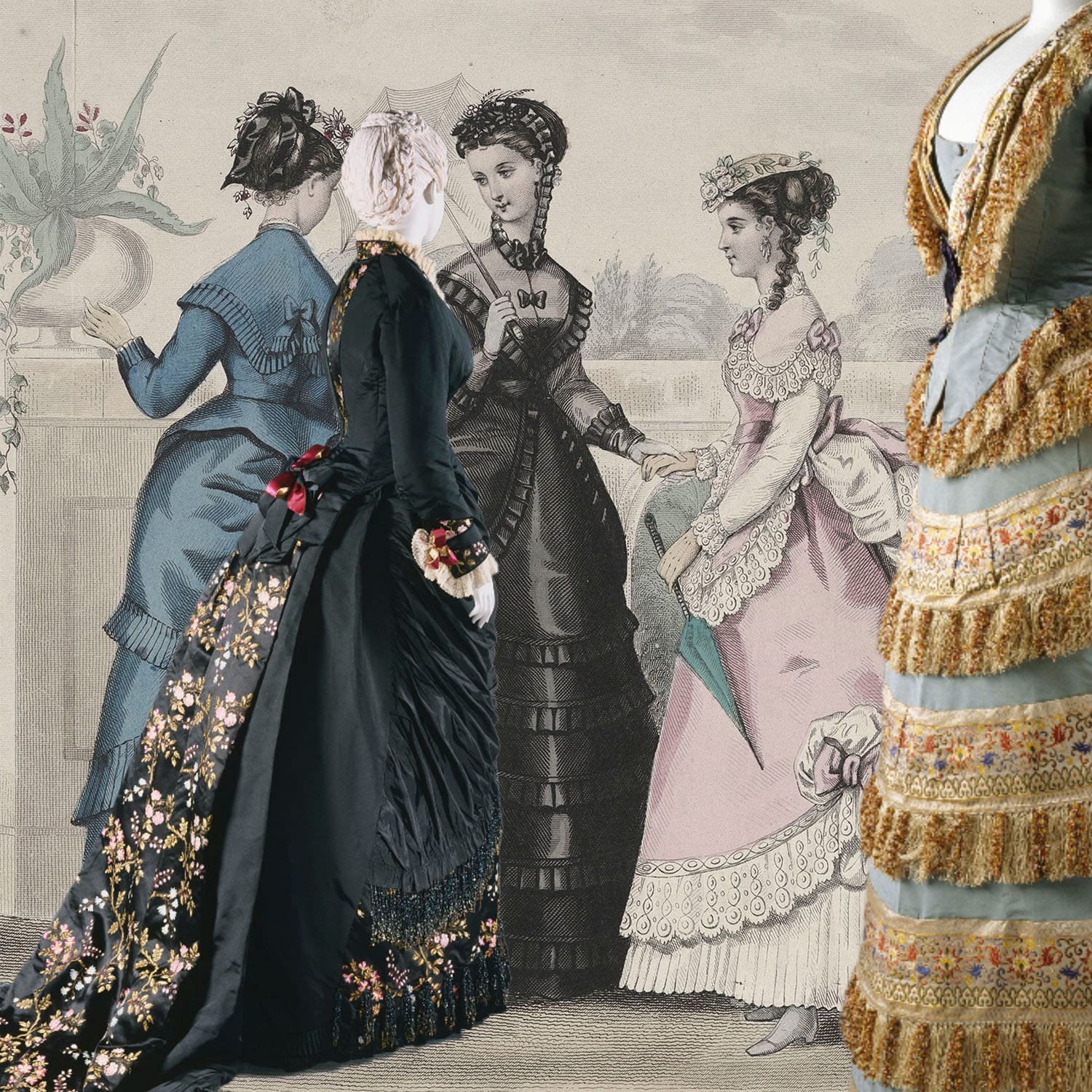 06 Charles Frederick Worth, Day Gown 1978‐1880