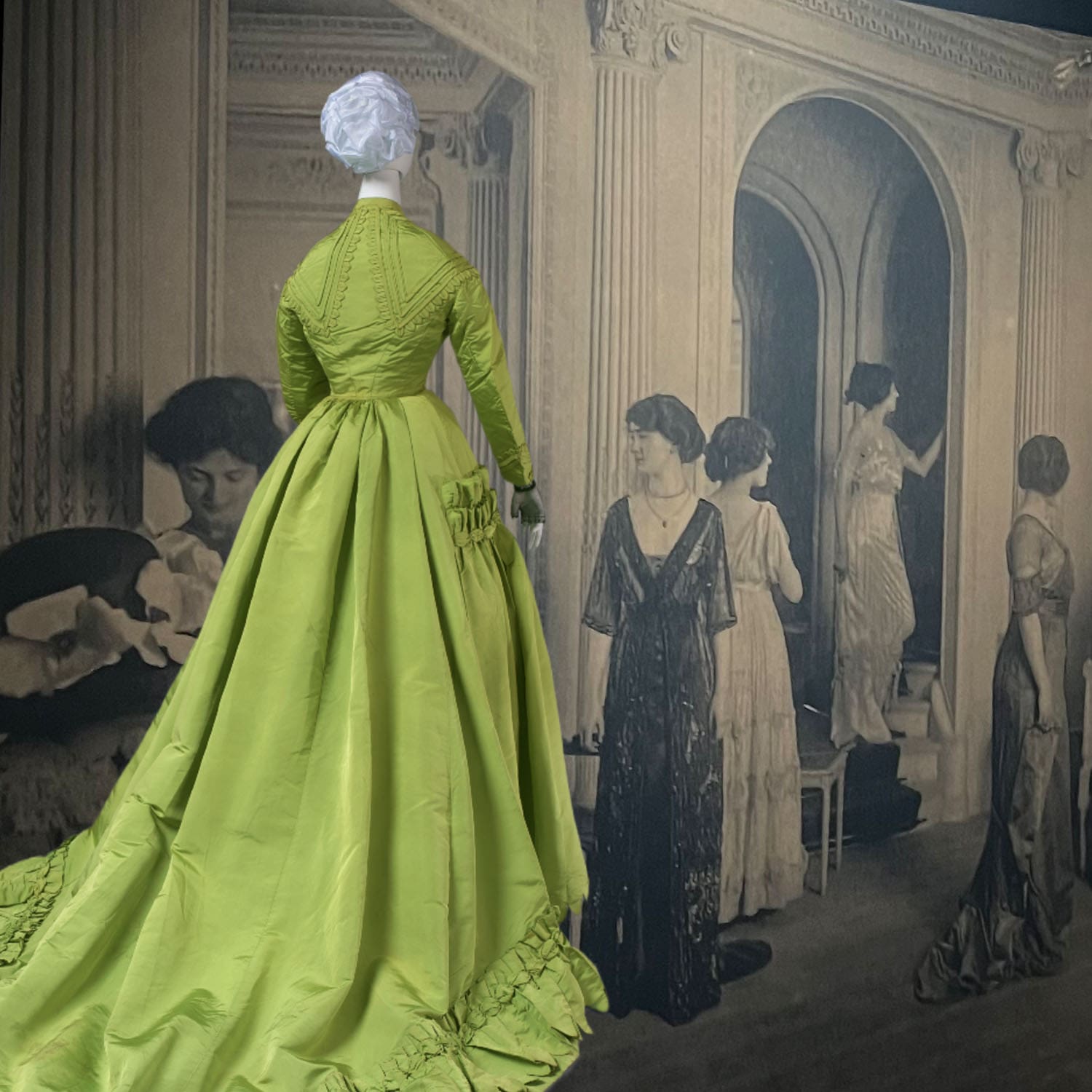 08 Charles Frederick Worth & Bobergh, Gown 1866 1868