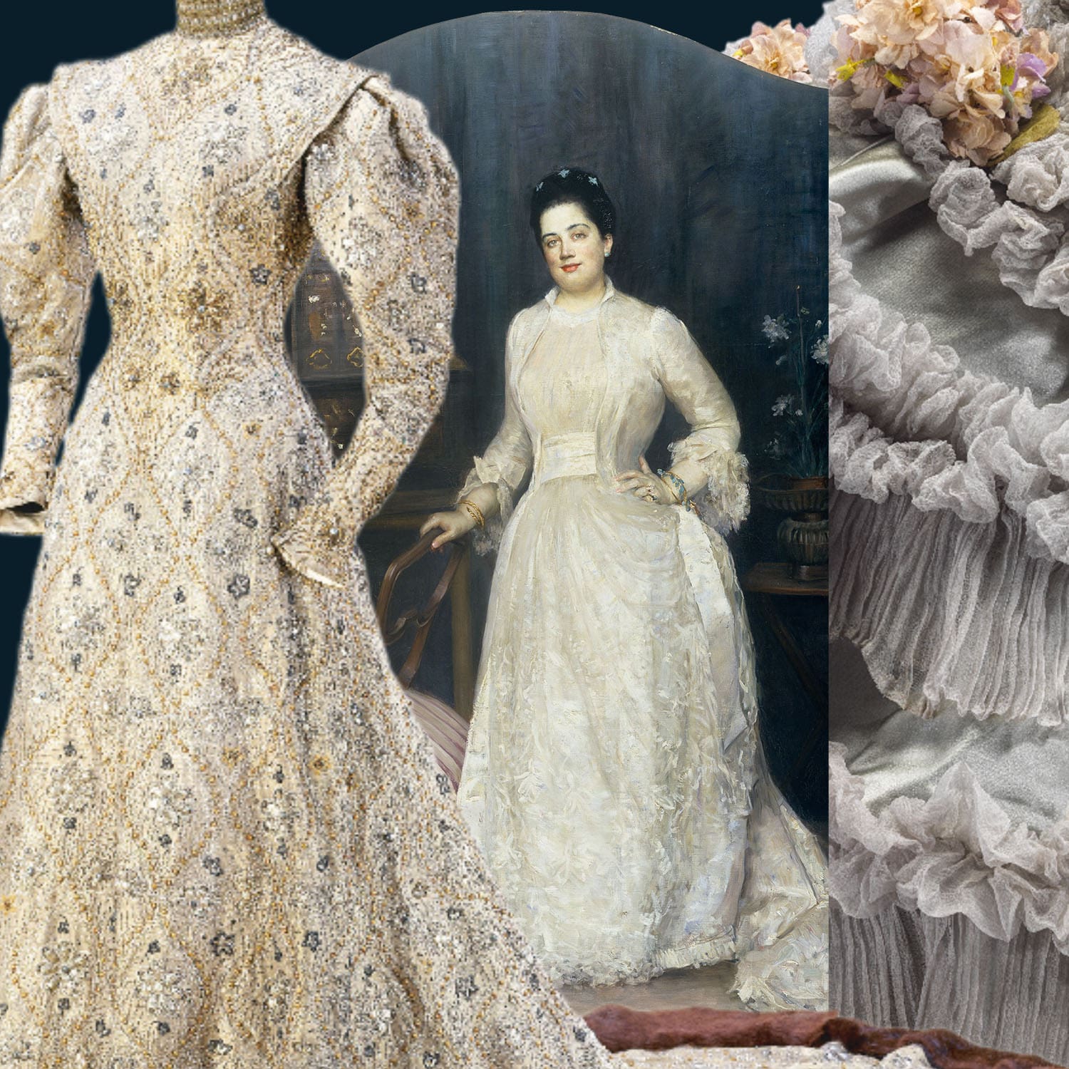 14 Charles Frederick Worth, Gown Byzantine for Countess Greffulhe Marriage