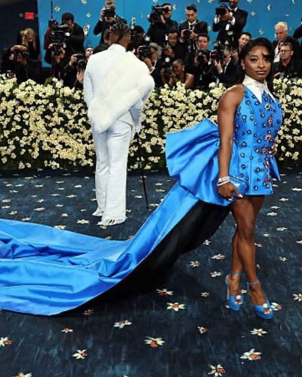 Simone Biles wears Harbison Studio at Met Gala 2025 6