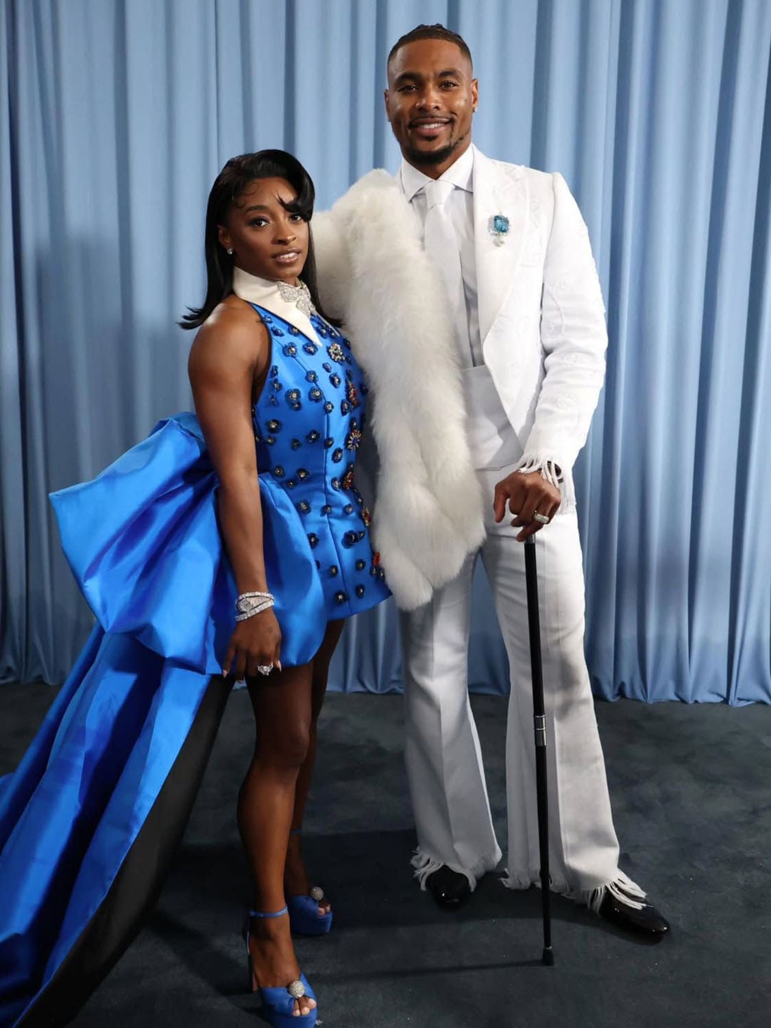 Simone Biles wears Harbison Studio at Met Gala 2025 8