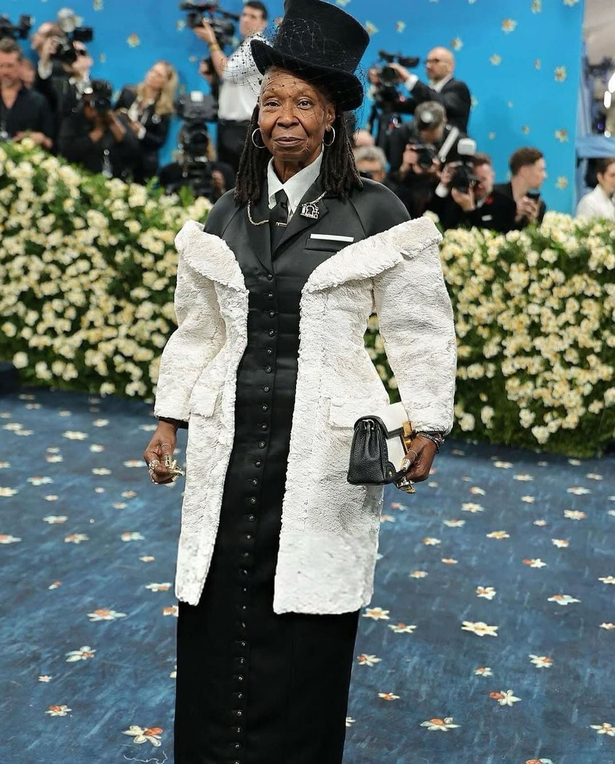 Whoopi Goldberg in Thom Browne at Met Gala 2025 1