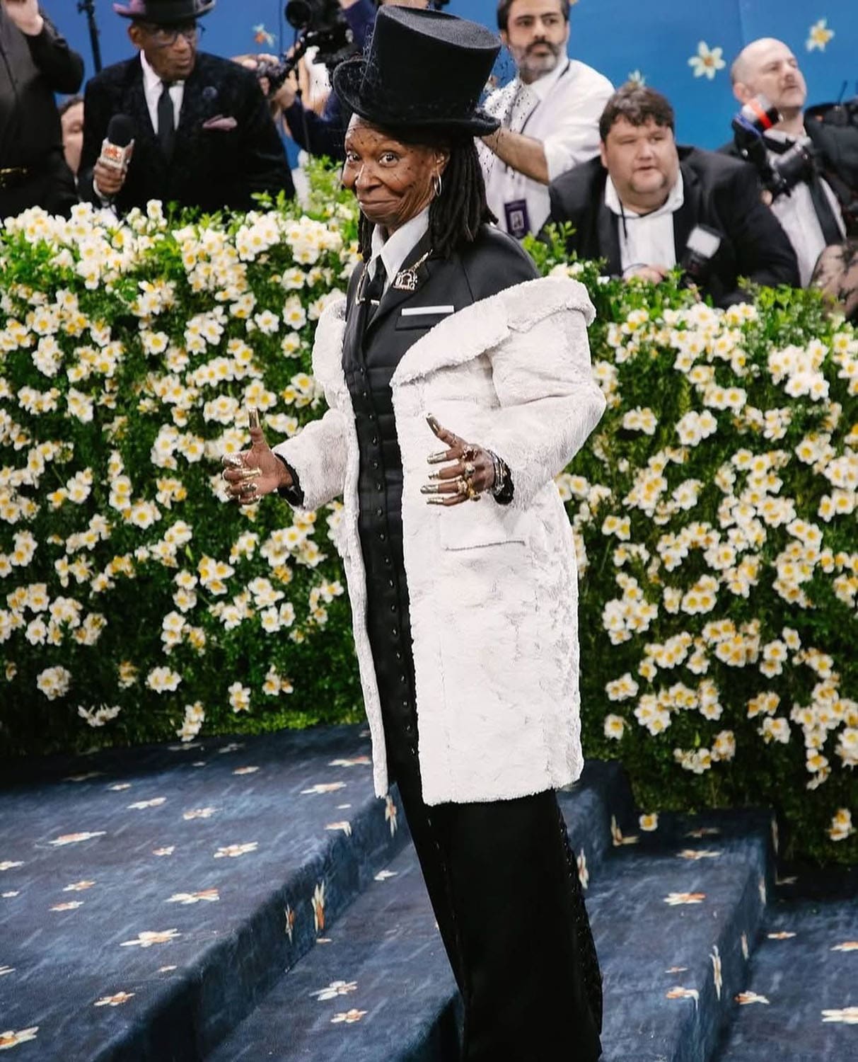 Whoopi Goldberg in Thom Browne at Met Gala 2025 3