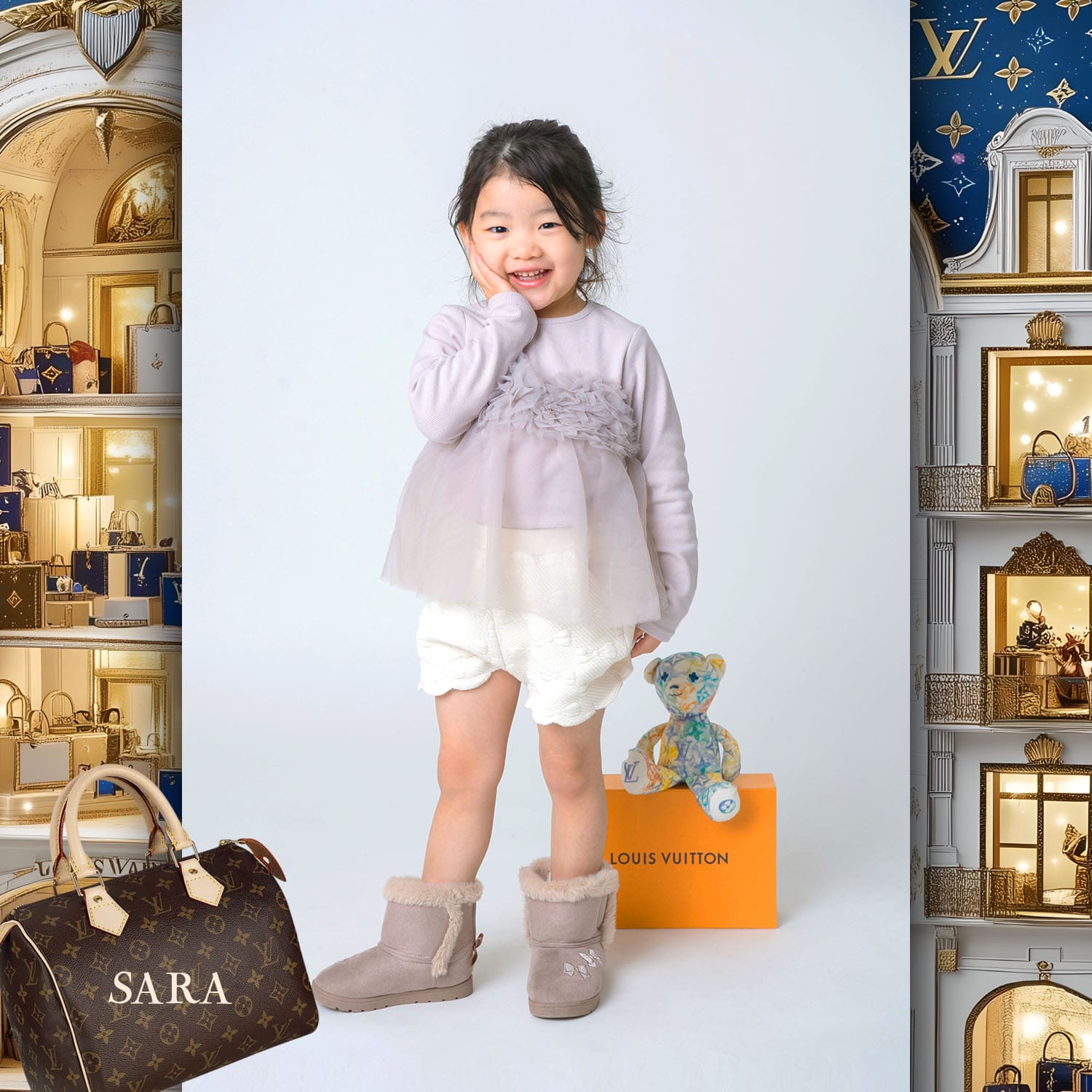 158 2 Crianças Tokei em Runway Revista World Kids Audition 2025 Vol03