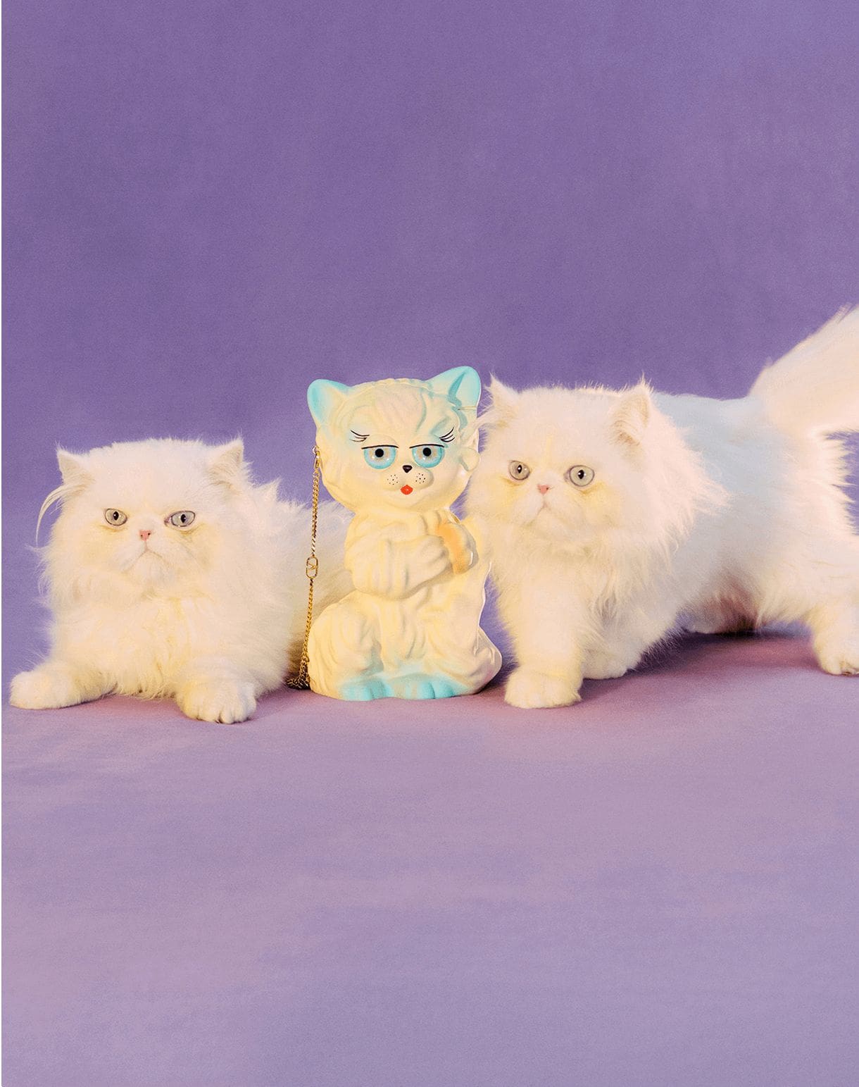 5 Le Chat de la Maison Valentino Chupette Lagerfeld