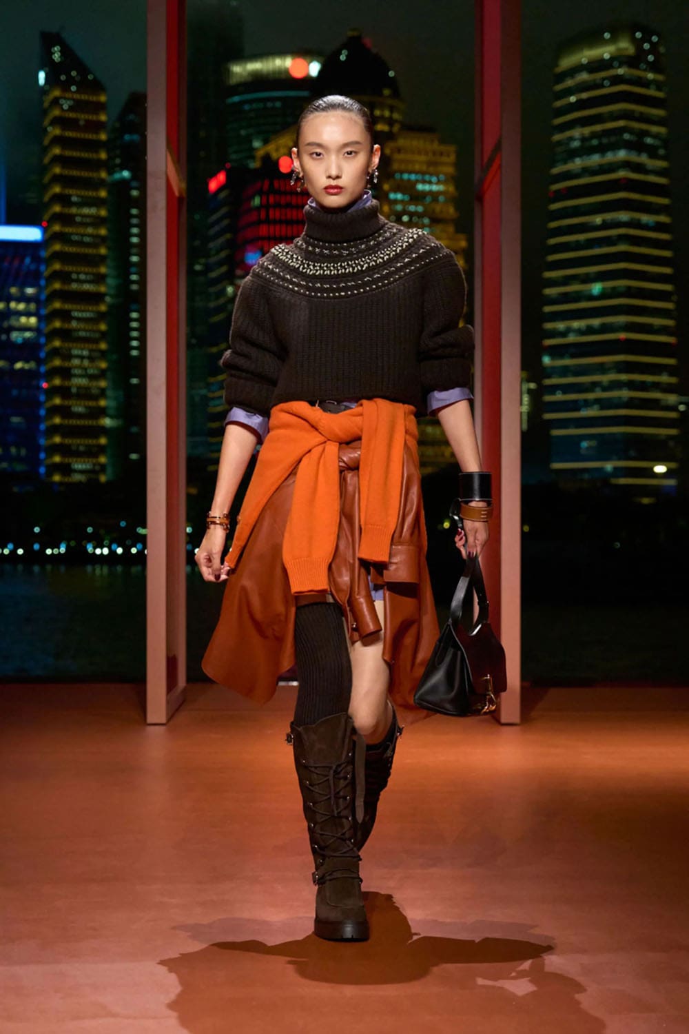 Hermes Autunno Inverno 2025 Shanghai Runway Magazine (15)
