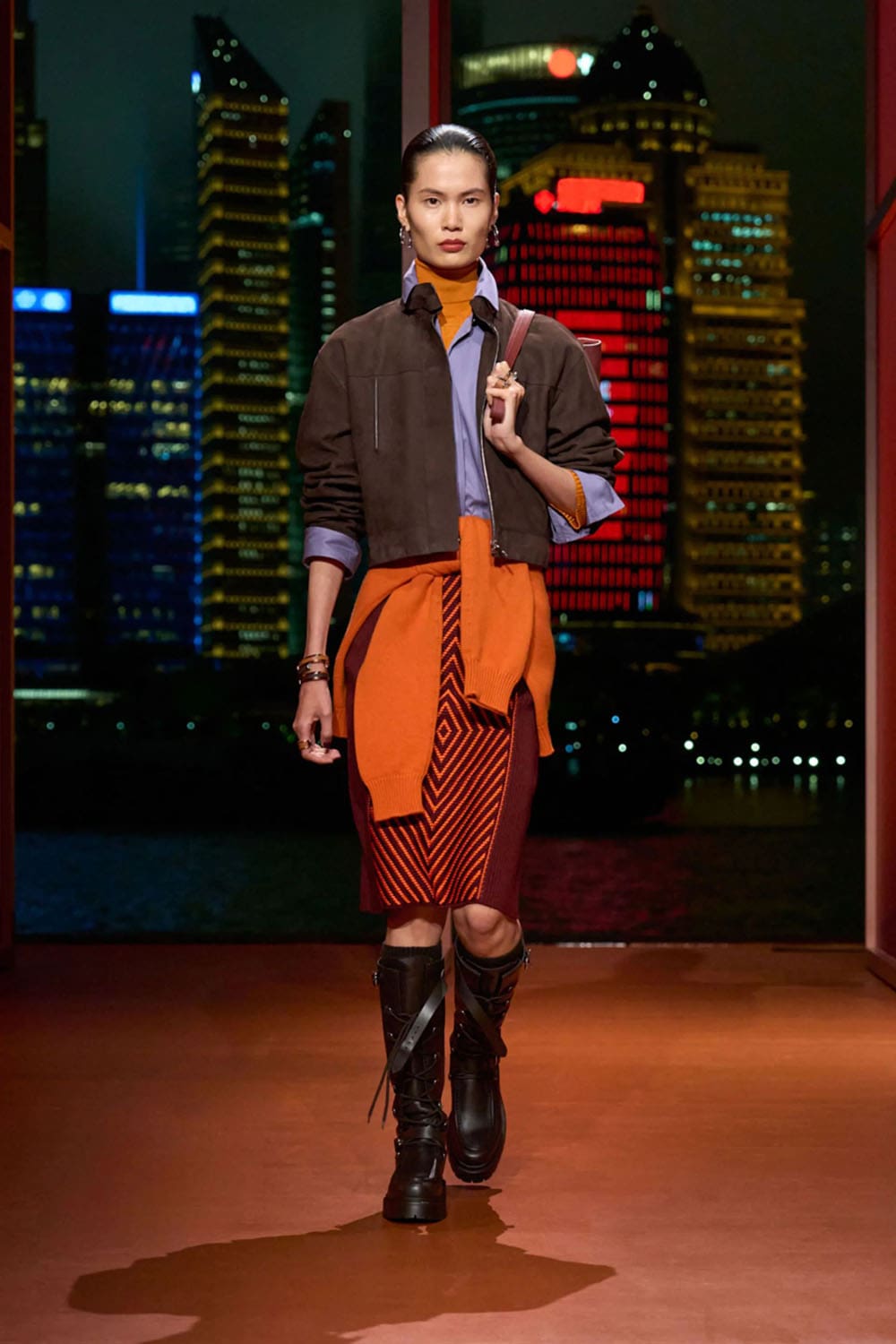Hermes Autunno Inverno 2025 Shanghai Runway Magazine (17)
