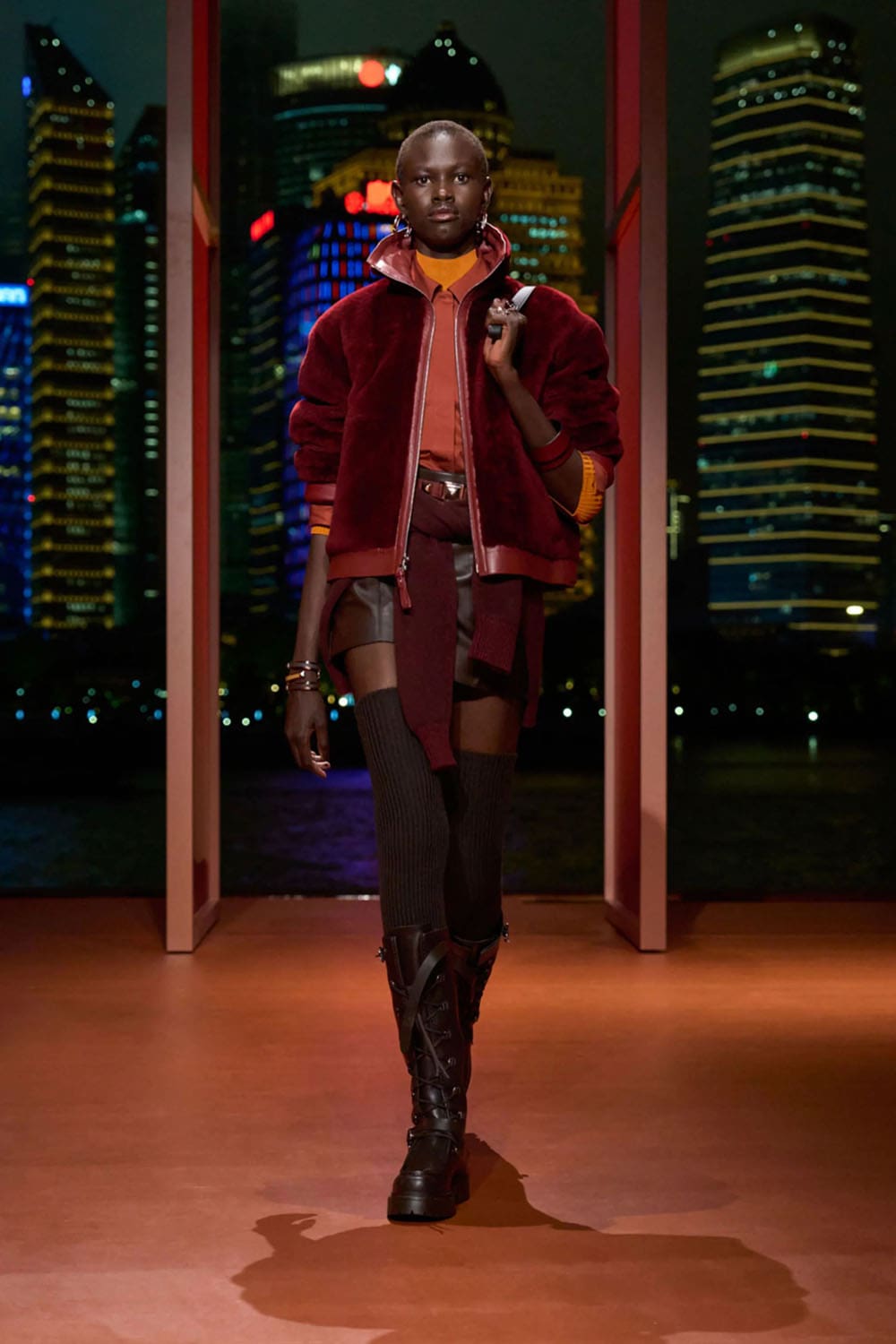 Hermes Autunno Inverno 2025 Shanghai Runway Magazine (20)